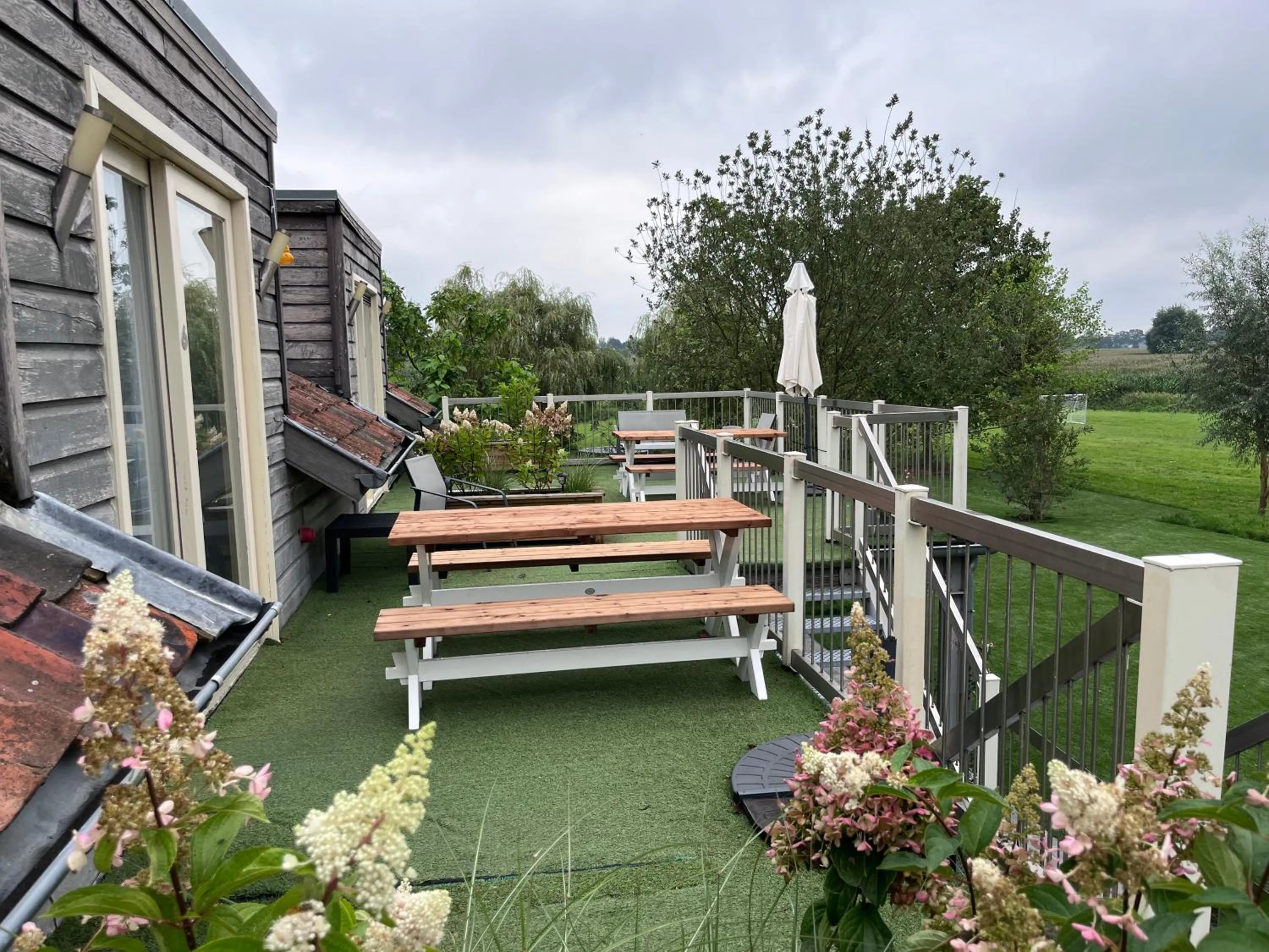Balcony/Terrace in B&B Het Eycken Huys