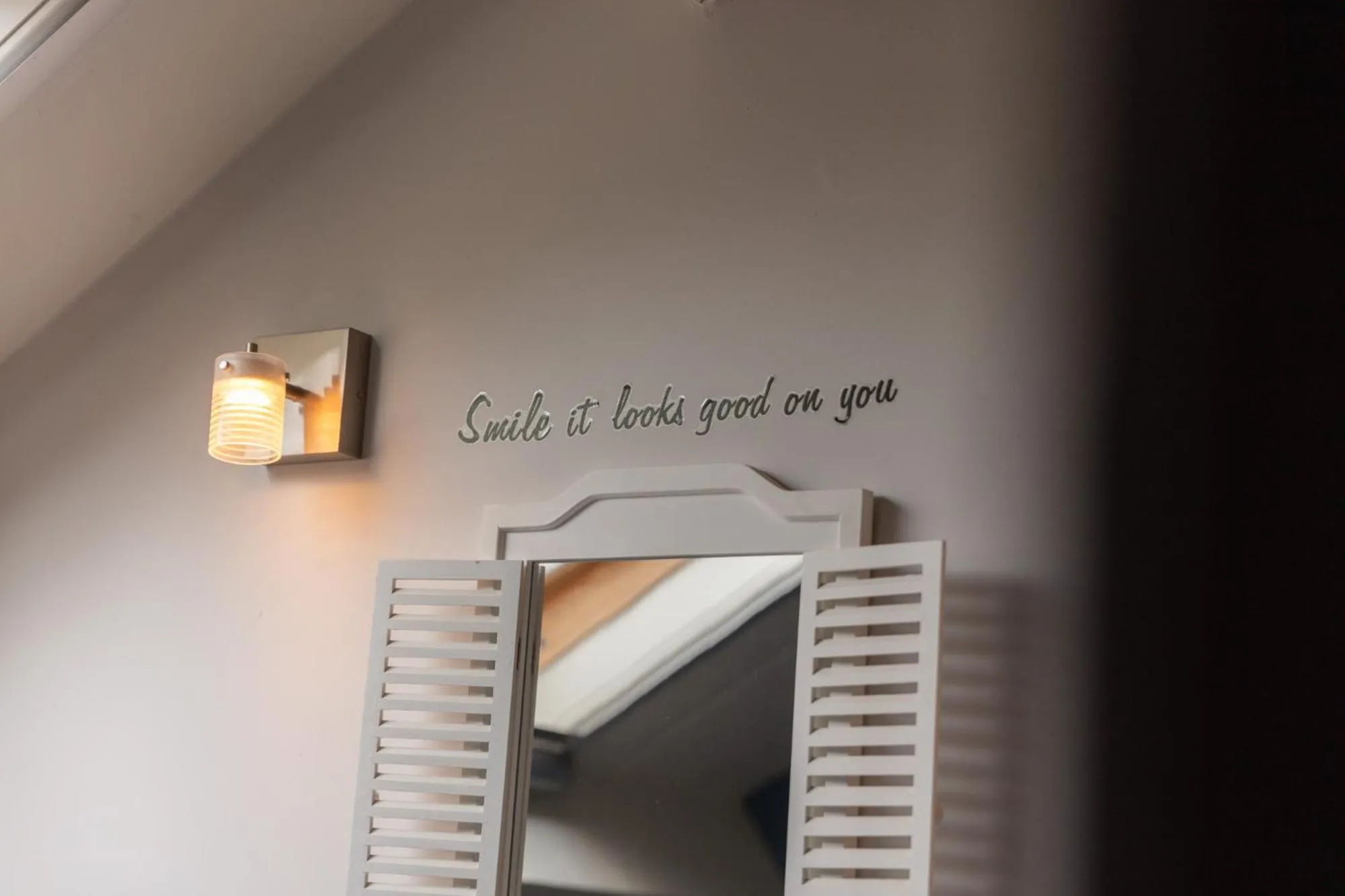 Decorative detail in B&B Het Eycken Huys