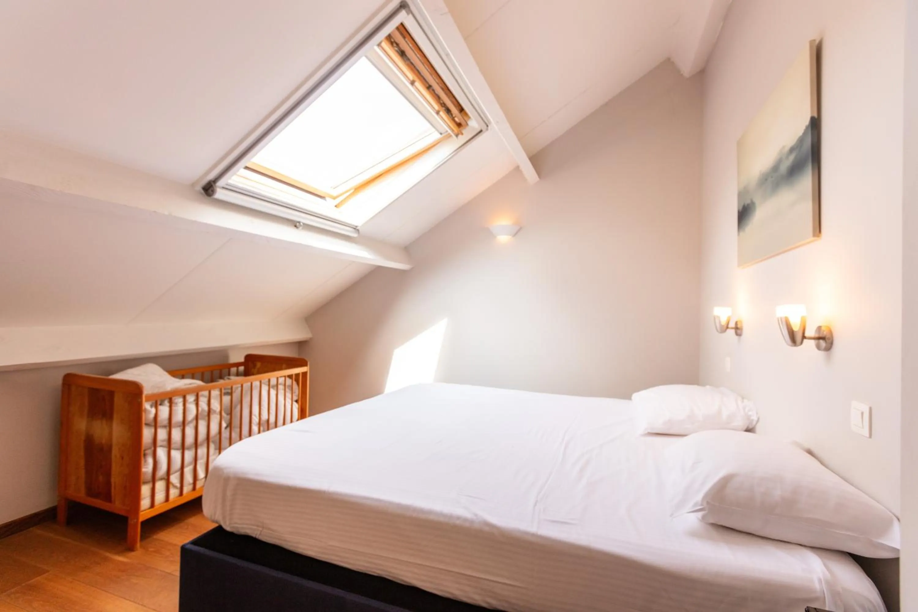 Bed in B&B Het Eycken Huys