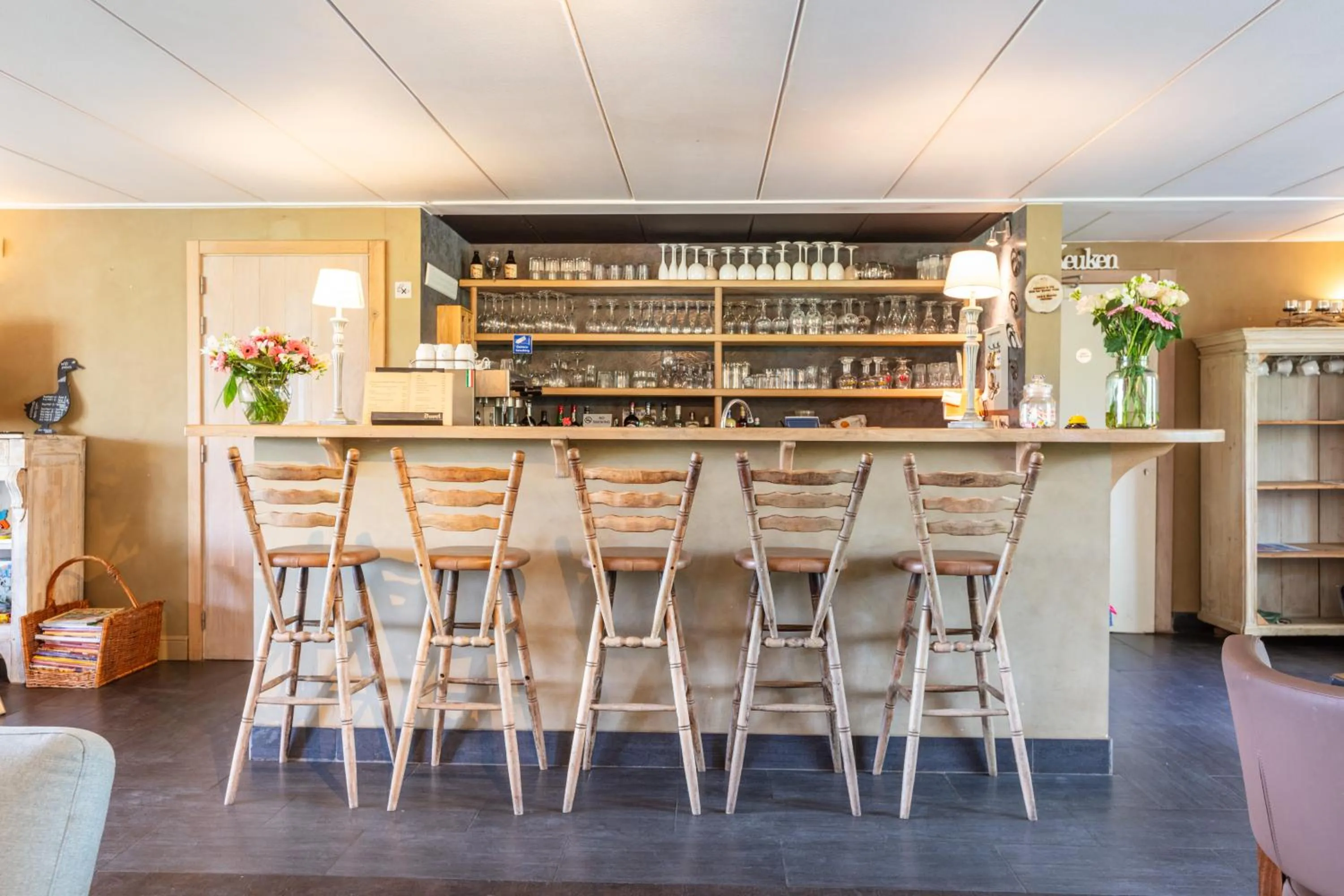 Lounge or bar in B&B Het Eycken Huys