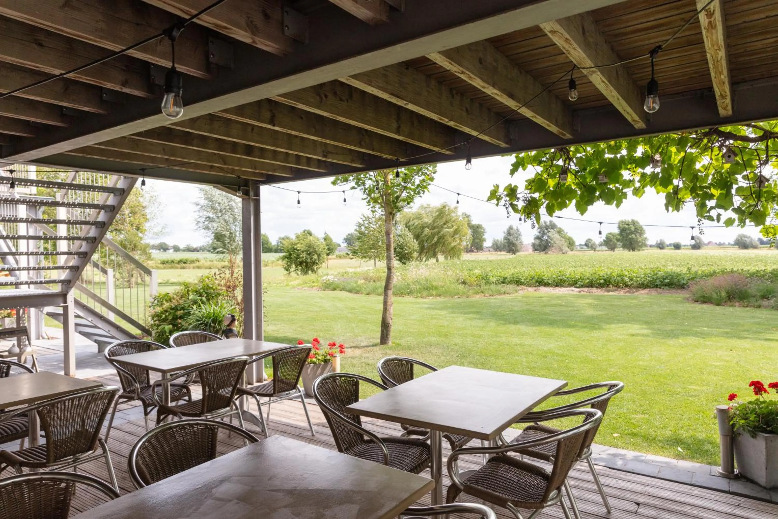 Balcony/Terrace in B&B Het Eycken Huys