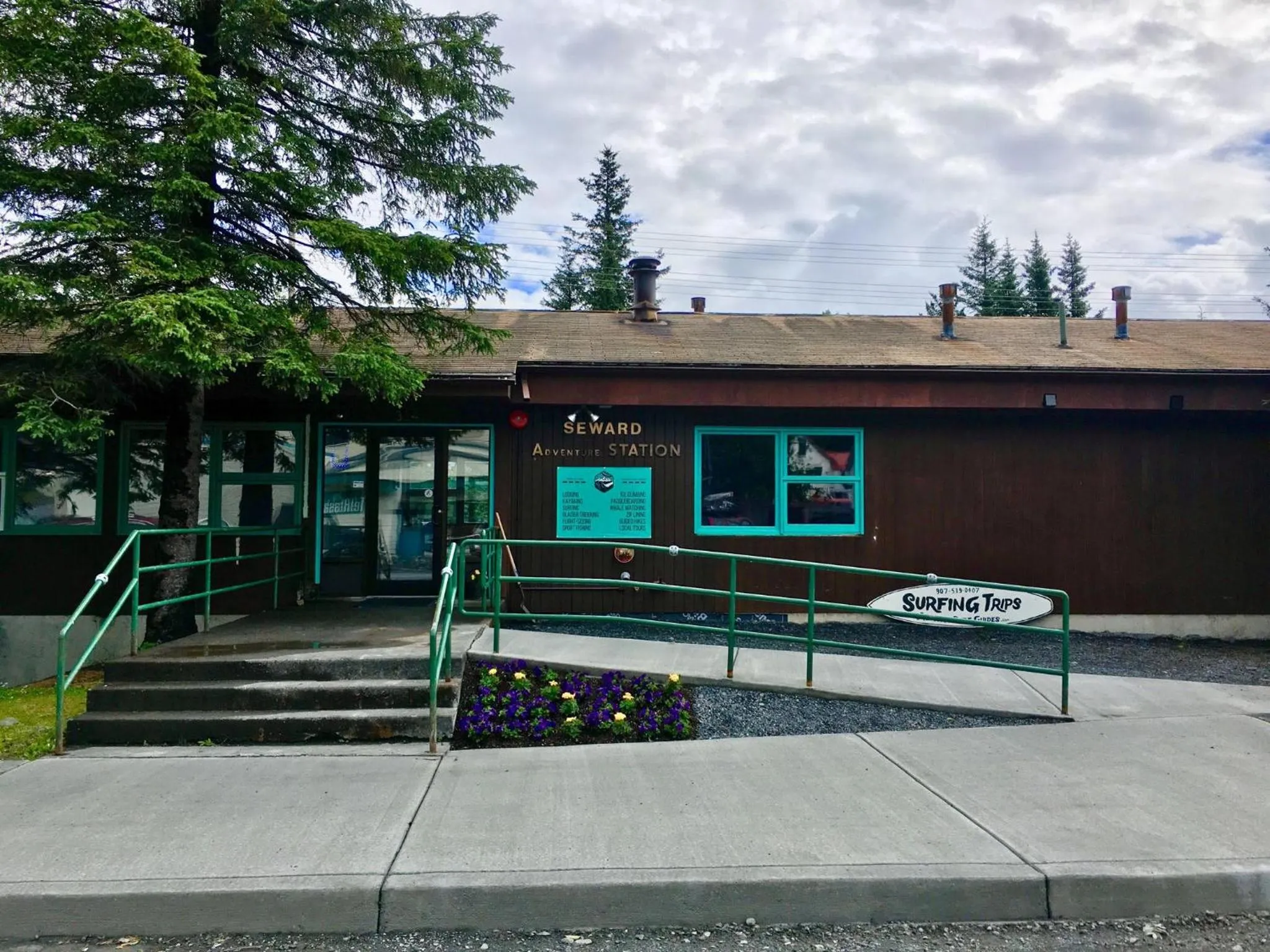 Property building in Seward Adventure Lodge