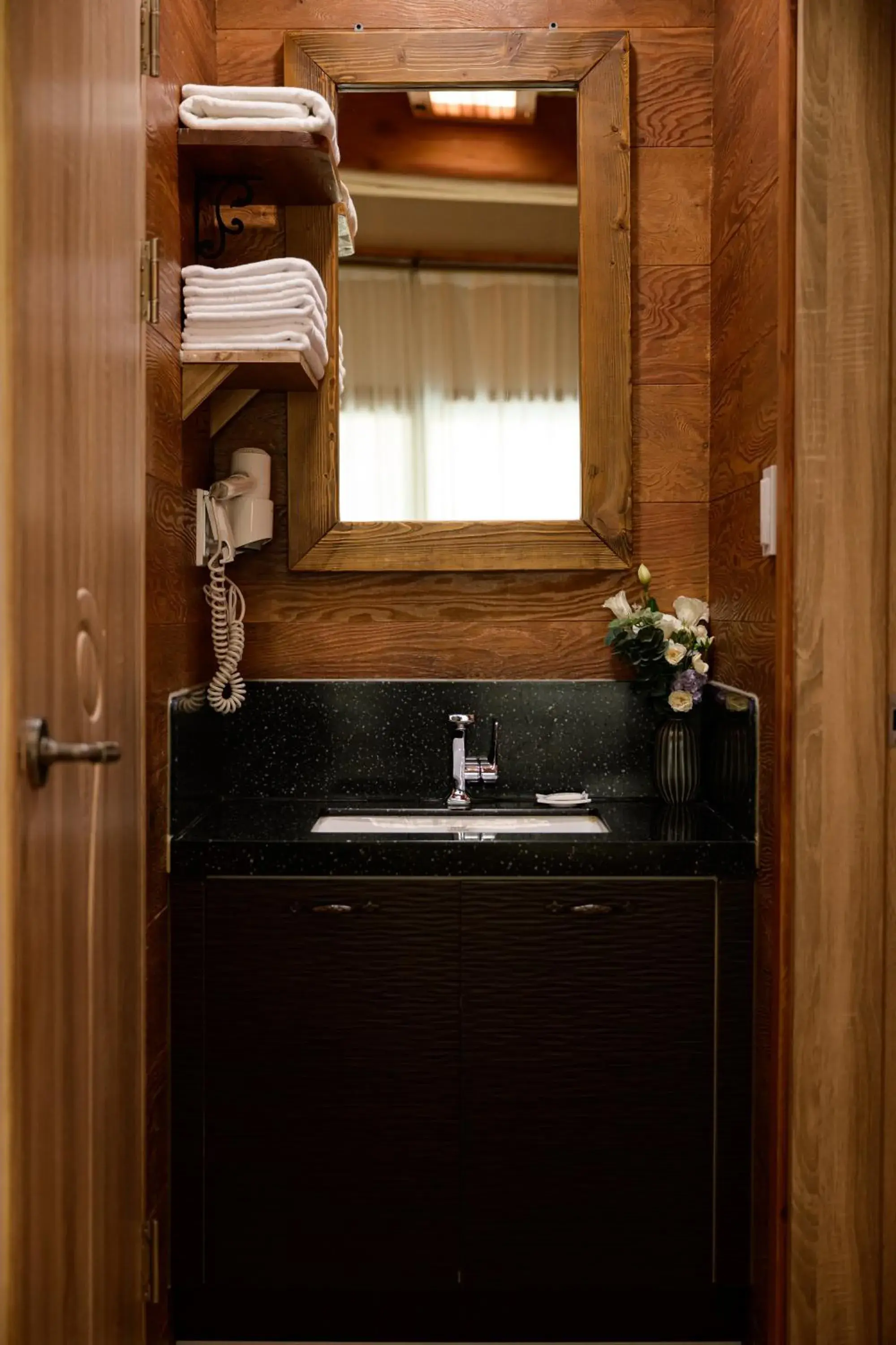 towels, Bathroom in Royal Room of King Hotel