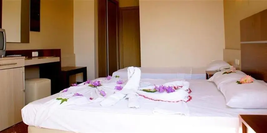 Bed in Magic Sun Hotel Bed in Magic Sun Hotel