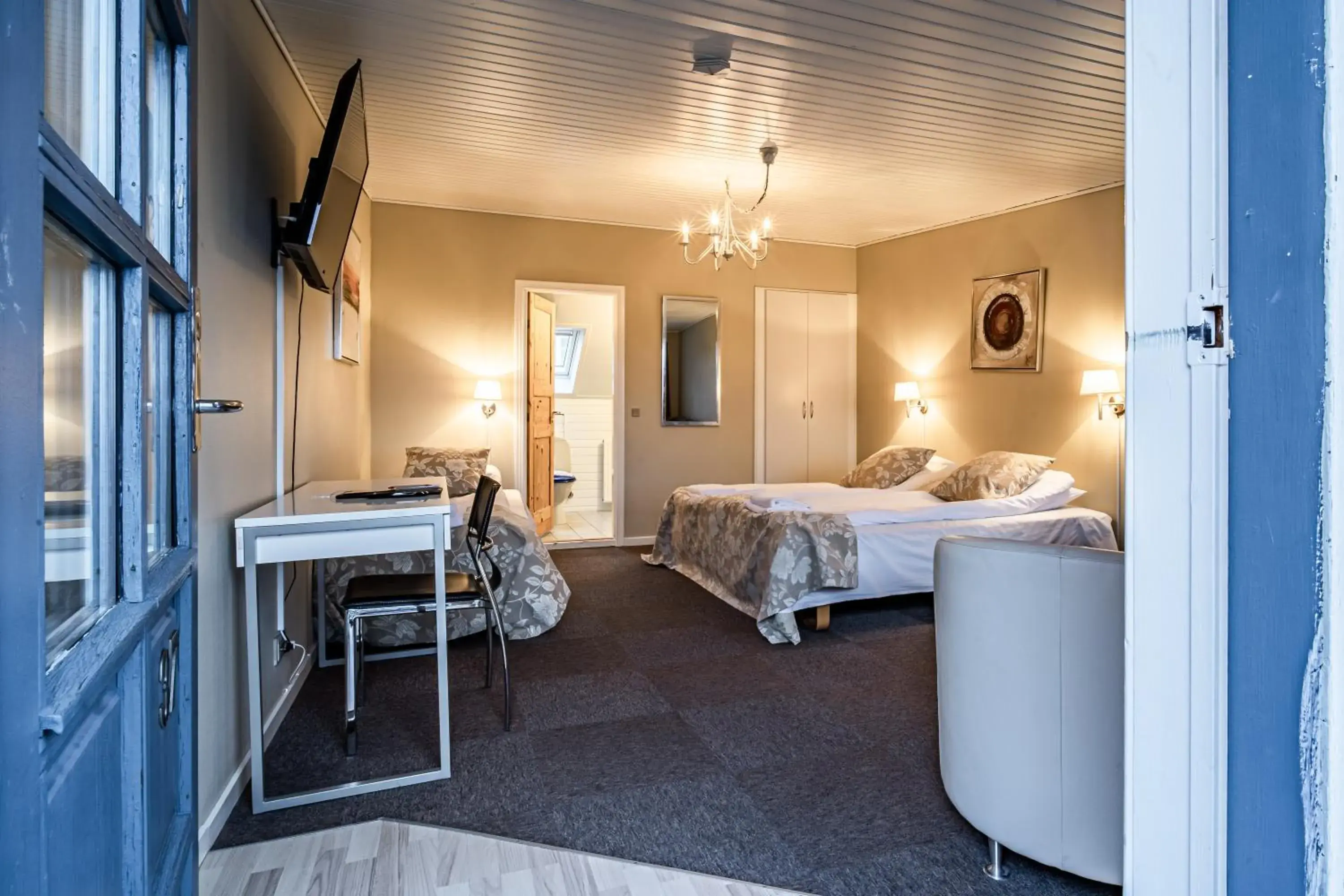 Bed in Hotel Allinge Bed in Hotel Allinge