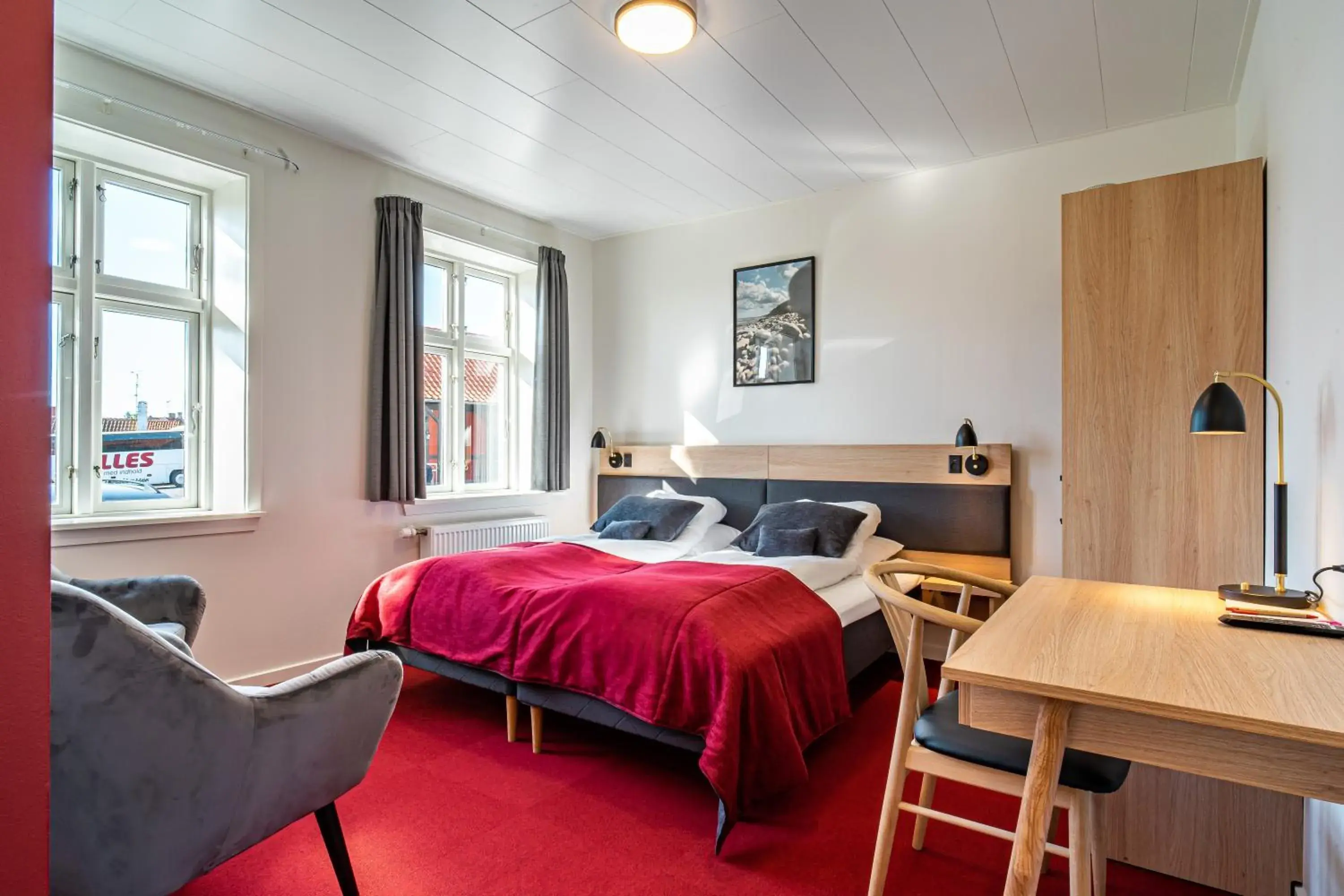 Bed in Hotel Allinge Bed in Hotel Allinge