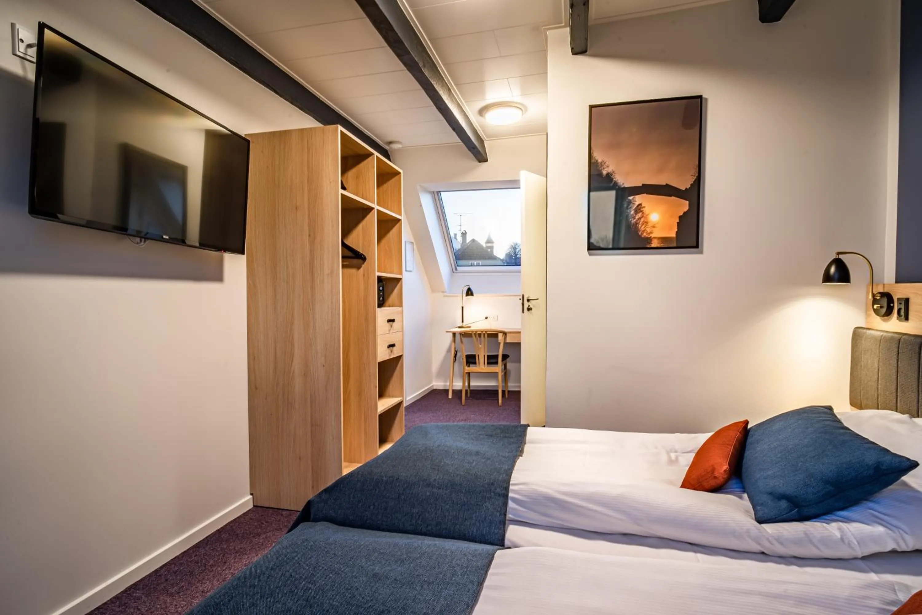 Bed in Hotel Allinge