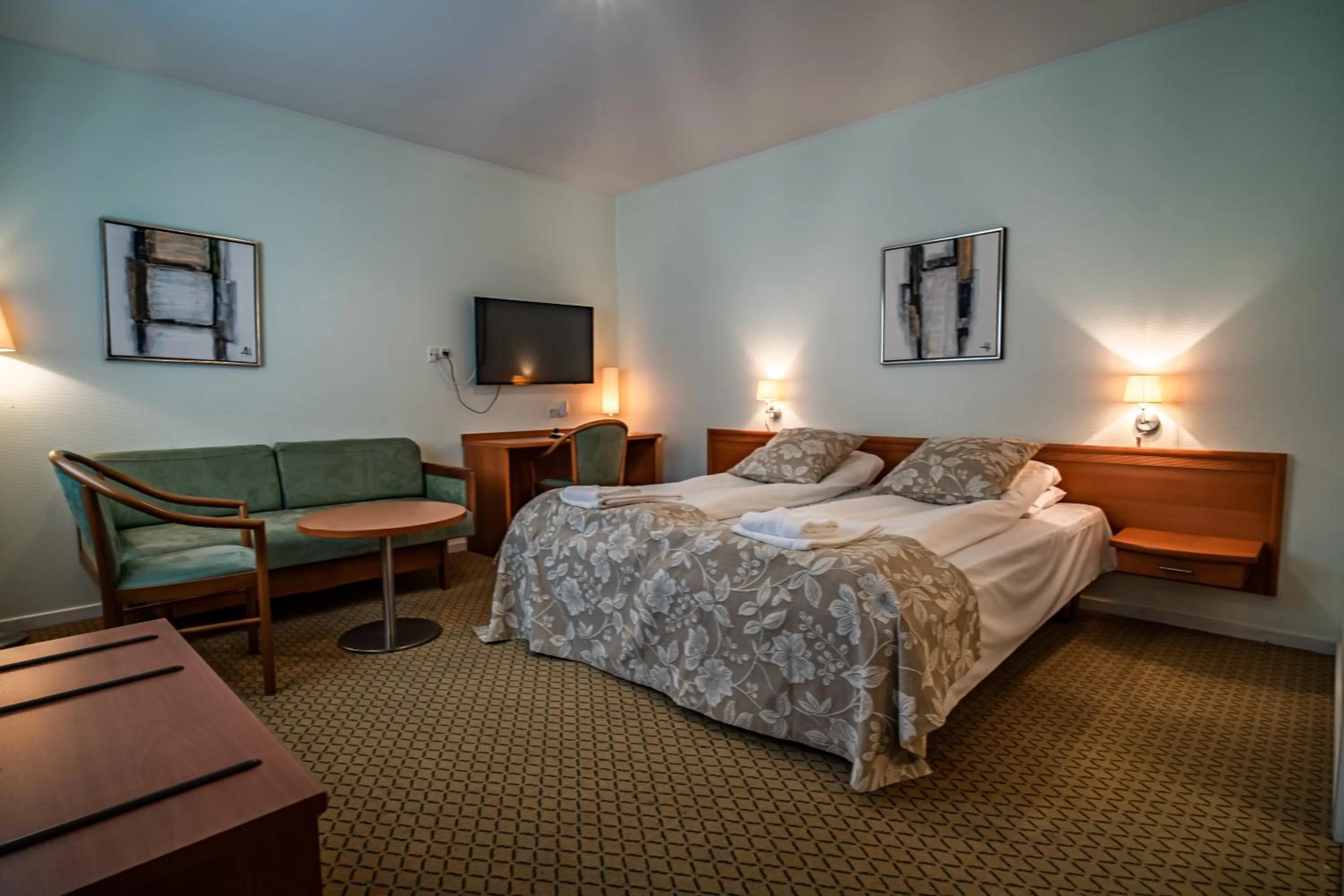 Bed in Hotel Allinge