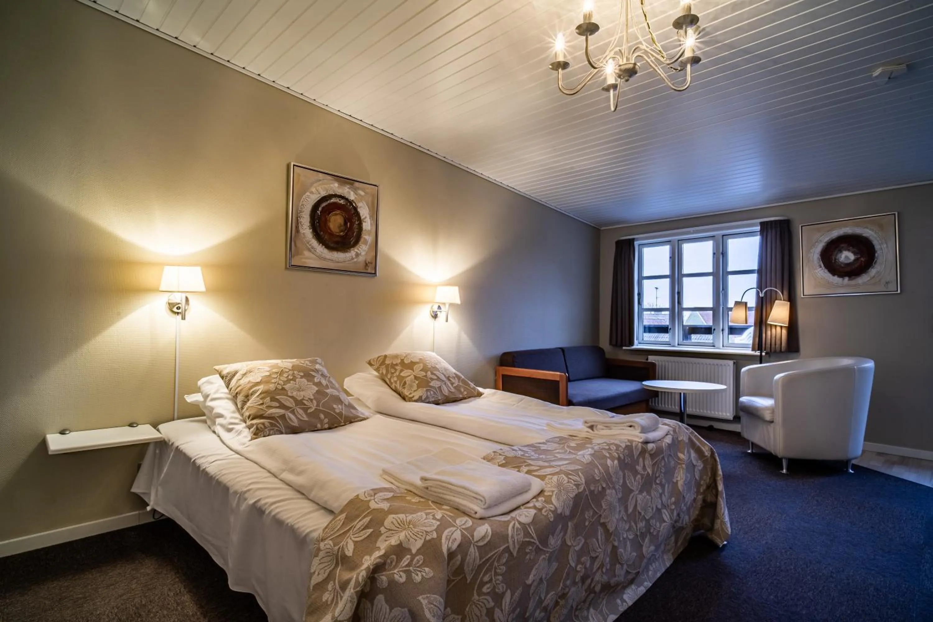 Bed in Hotel Allinge