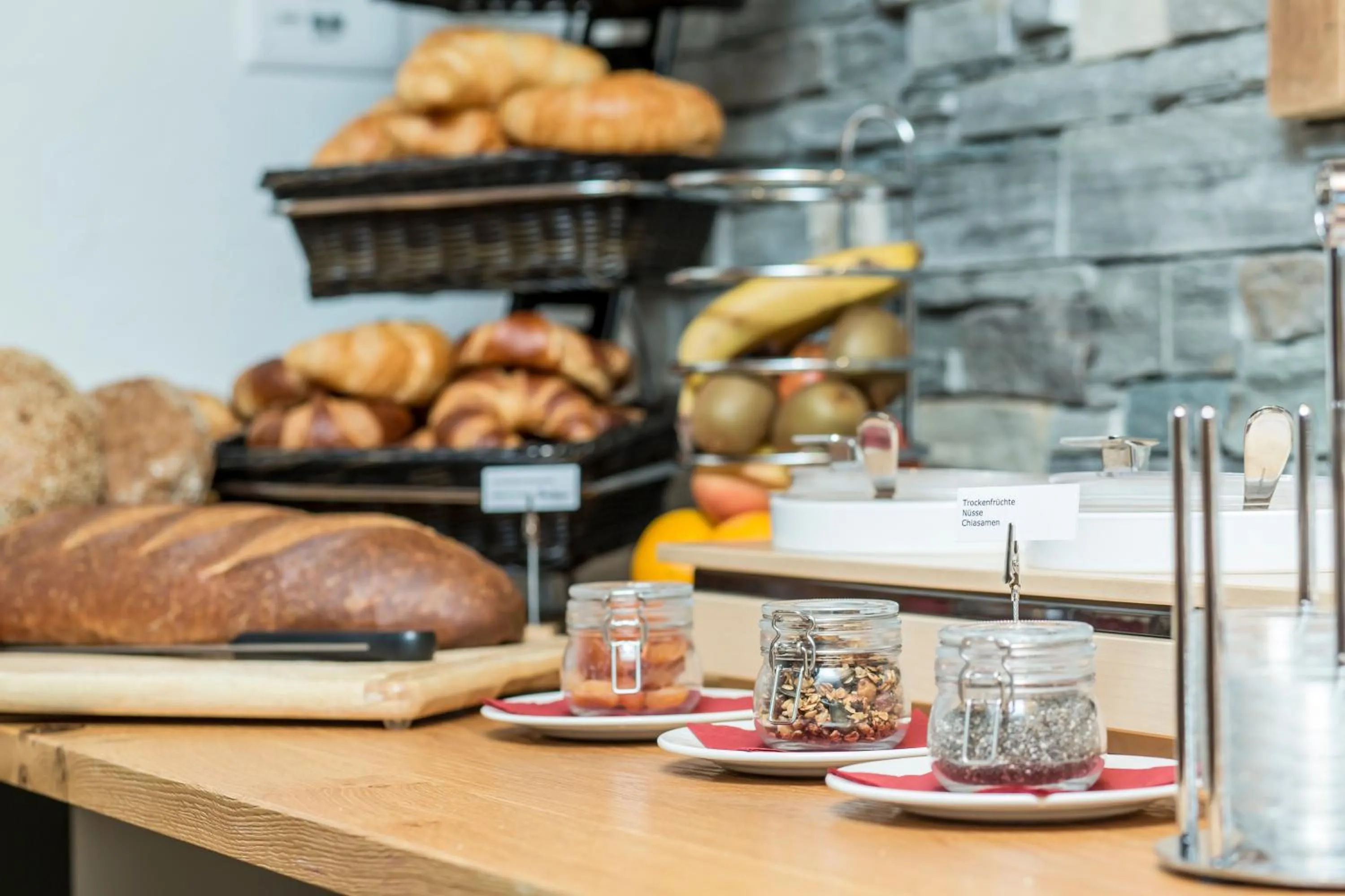 Buffet breakfast in Hotel Reuti