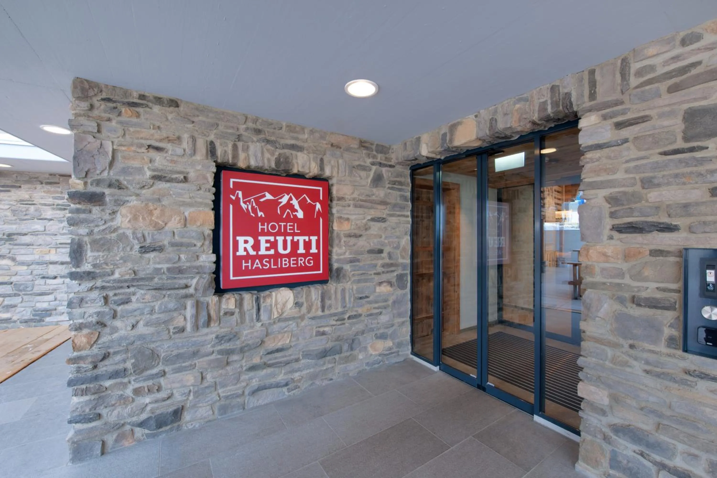 Property logo or sign in Hotel Reuti