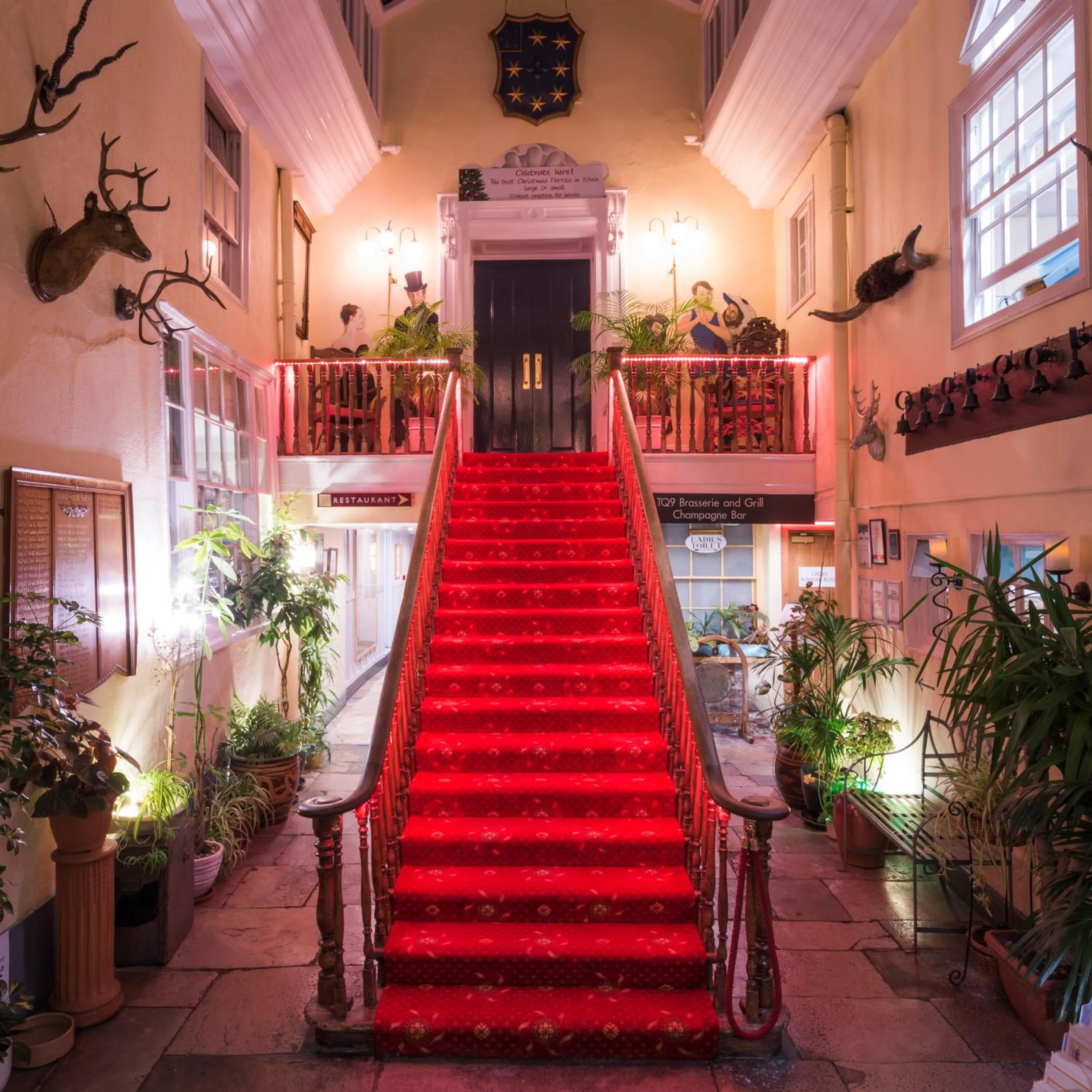 Lobby or reception in Royal Seven Stars Hotel
