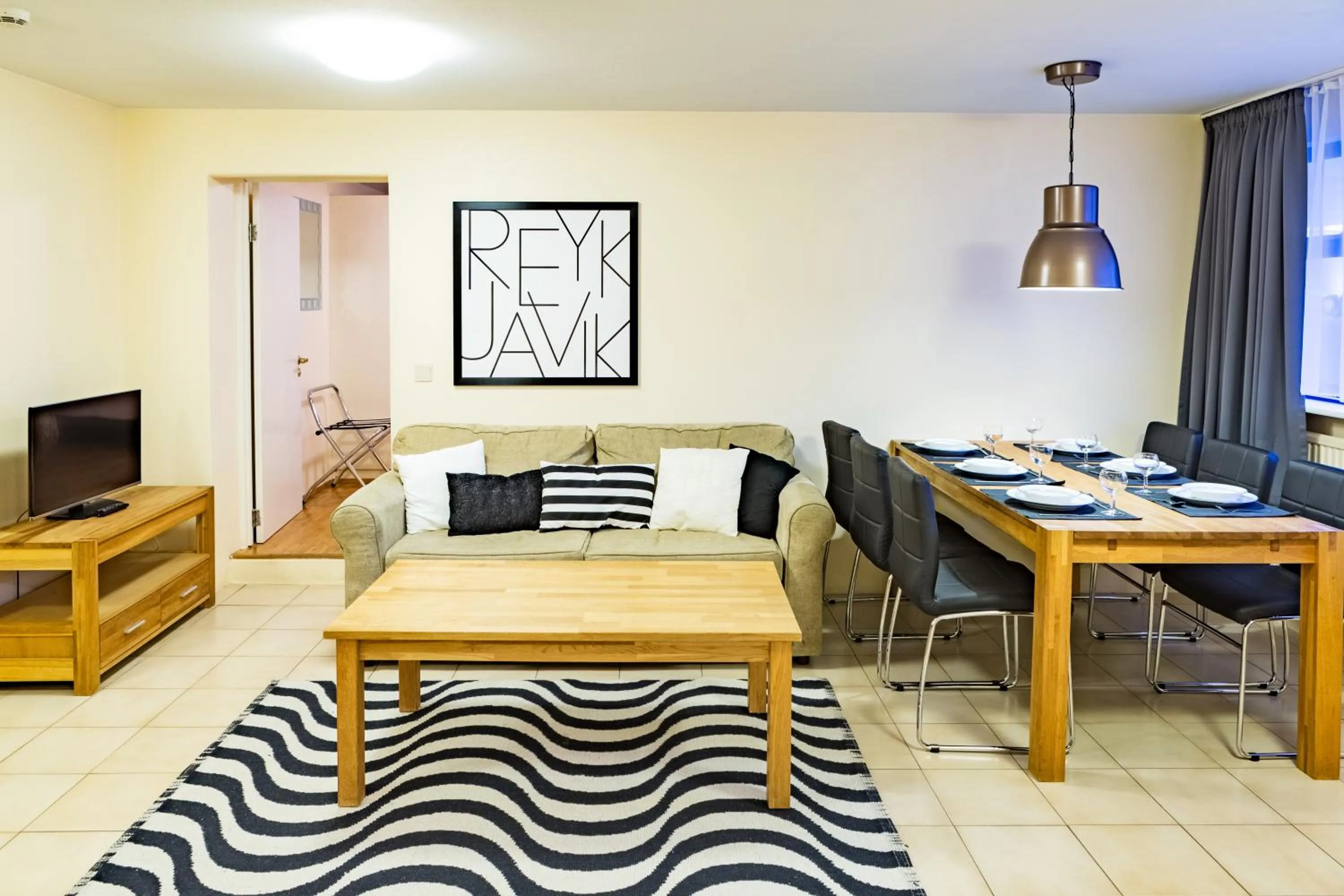 Seating area in Guesthouse Sunna