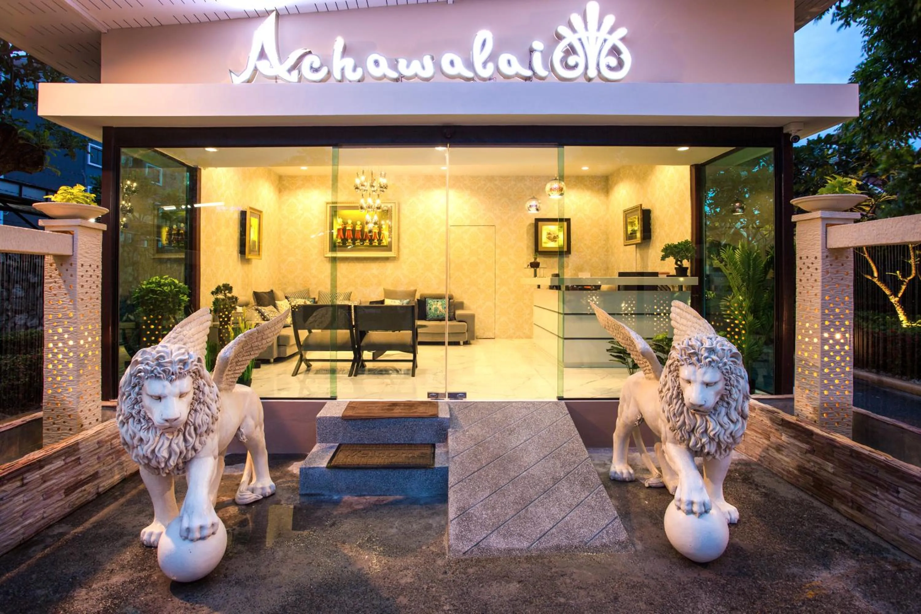 Lobby or reception in Achawalai Residence Village By Song