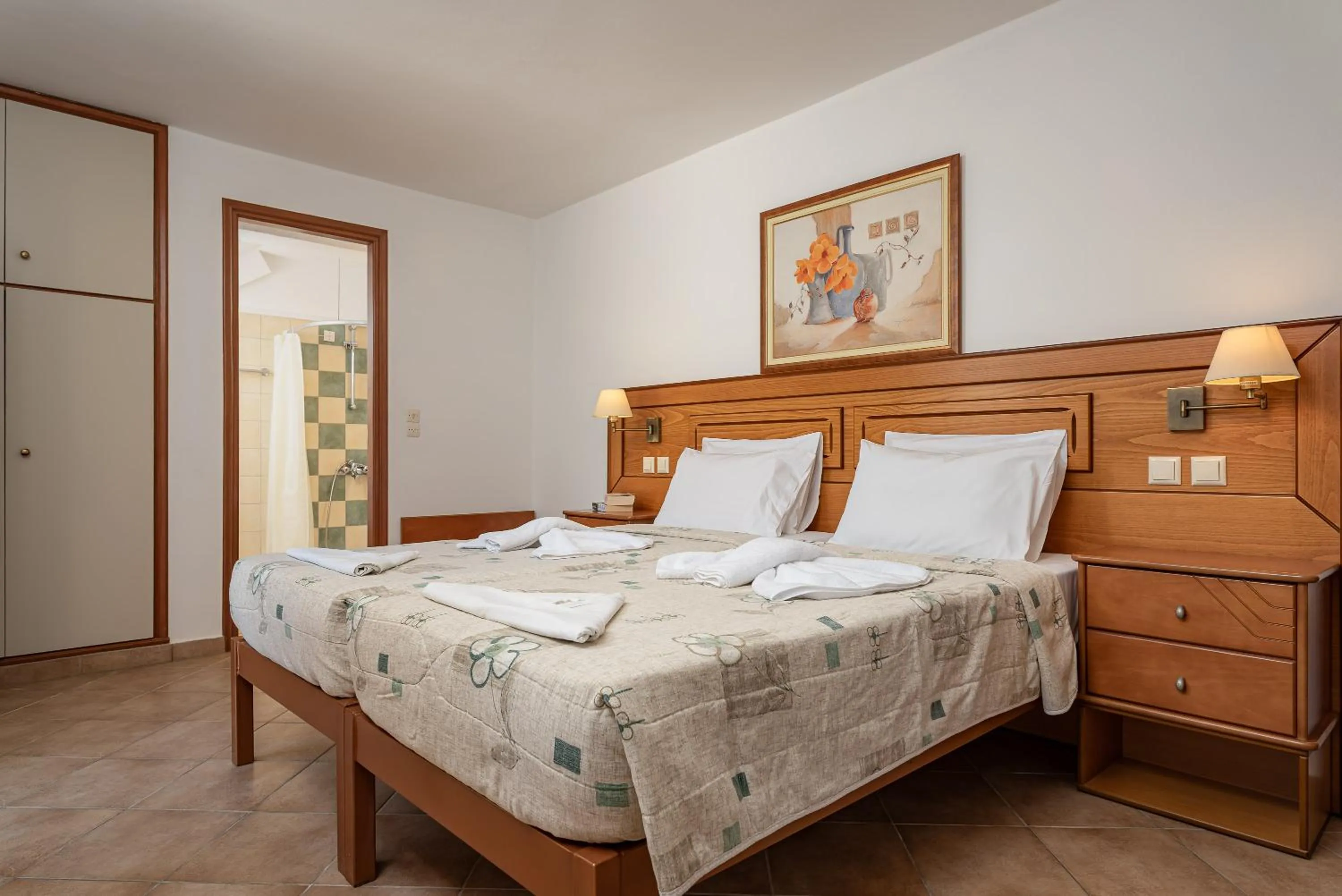 Bedroom, Bed in Hotel Athena