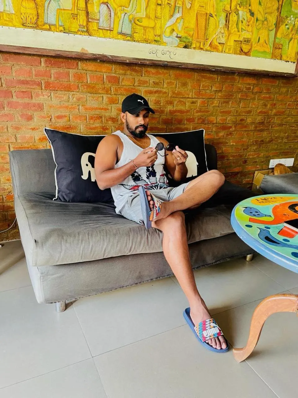 Seating area in Blue Pillars Kandy