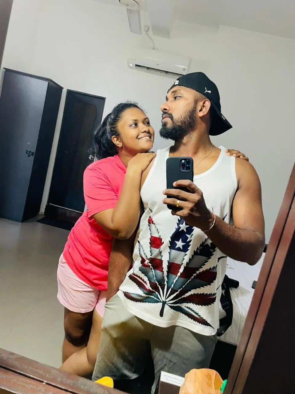 Family in Blue Pillars Kandy