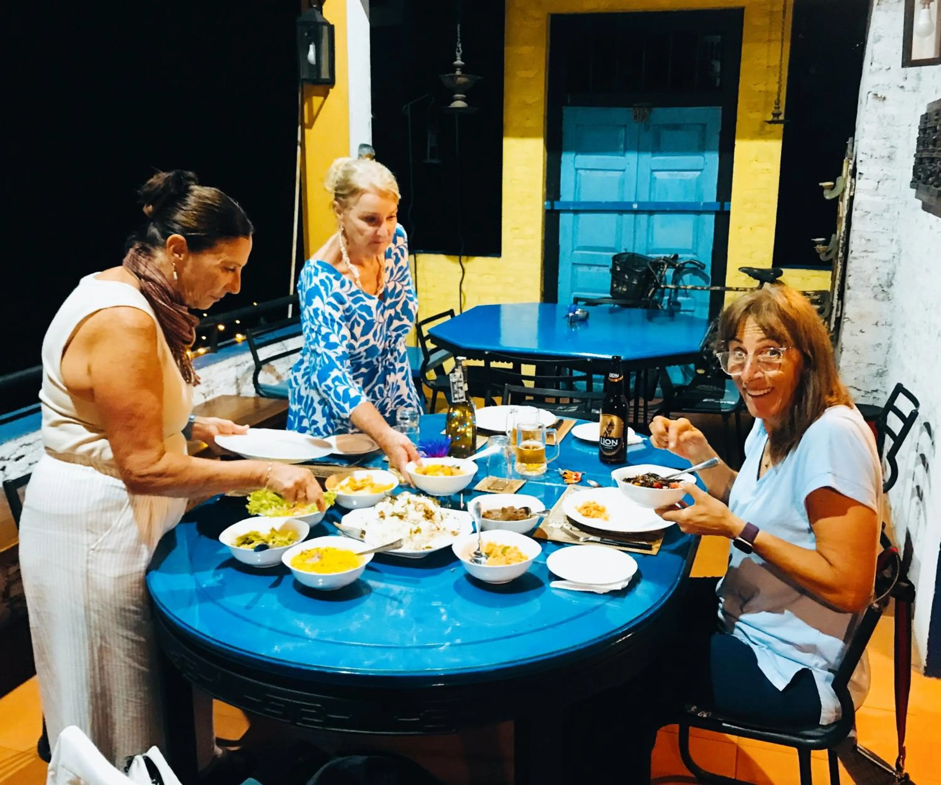 Dining area in Blue Pillars Kandy