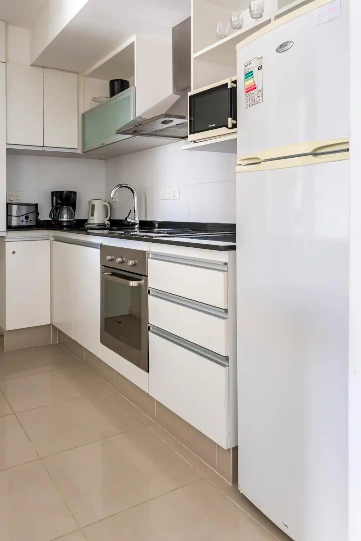 Kitchen or kitchenette in Jamaica Punta del Este Hotel & Residence