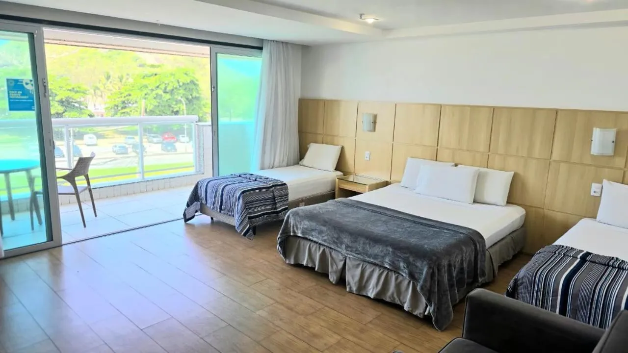 Photo of the whole room, Bed in Atlantico Sul Hotel