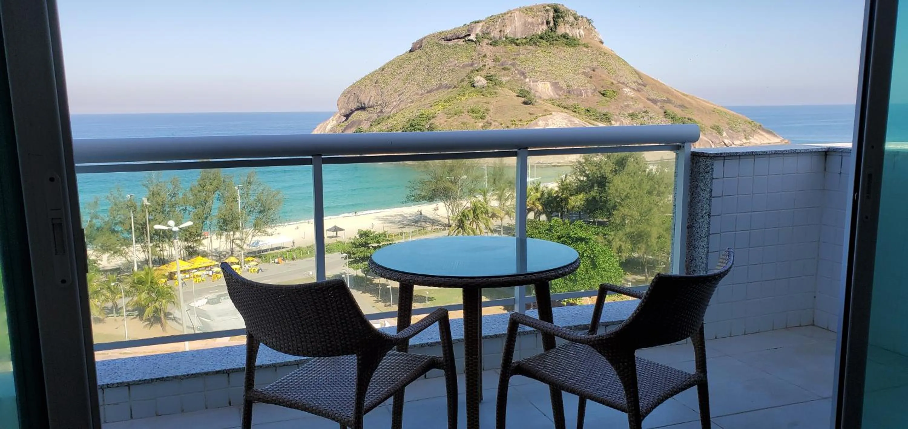 Balcony/Terrace in Atlantico Sul Hotel