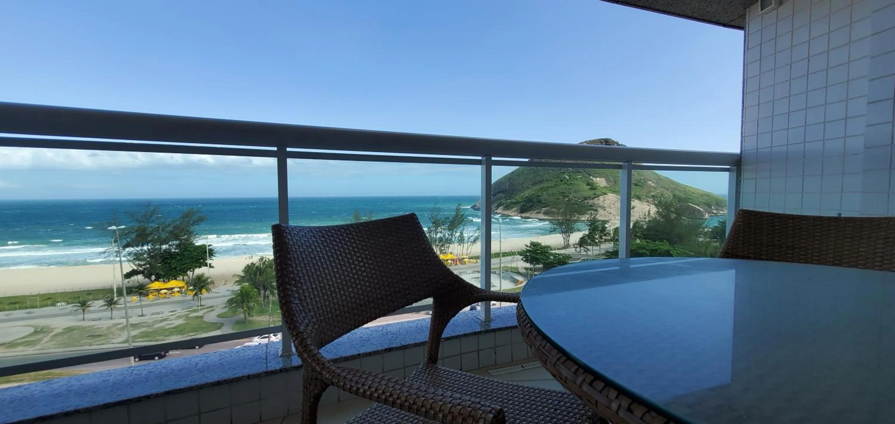 Balcony/Terrace in Atlantico Sul Hotel