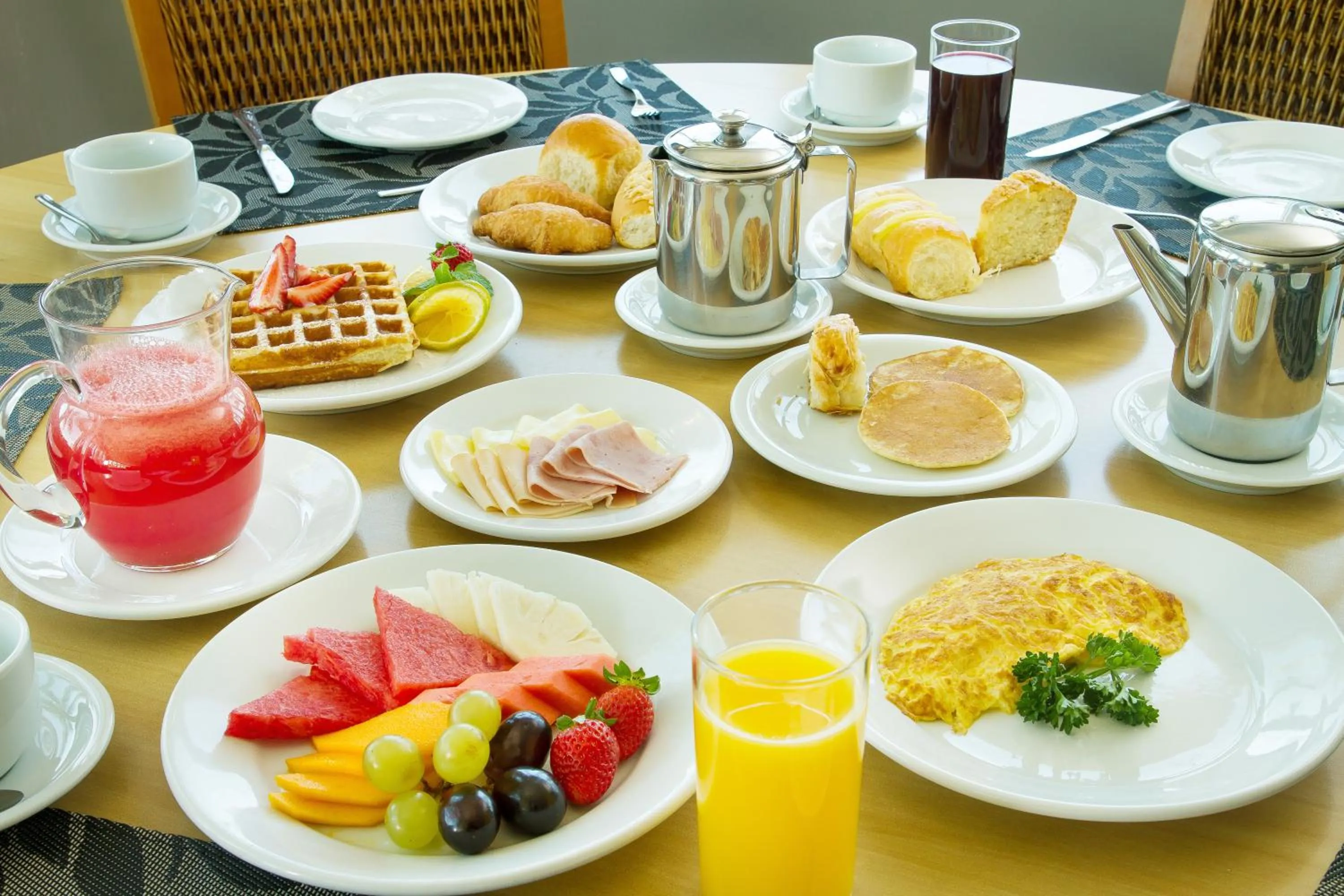 Food close-up in Atlantico Sul Hotel