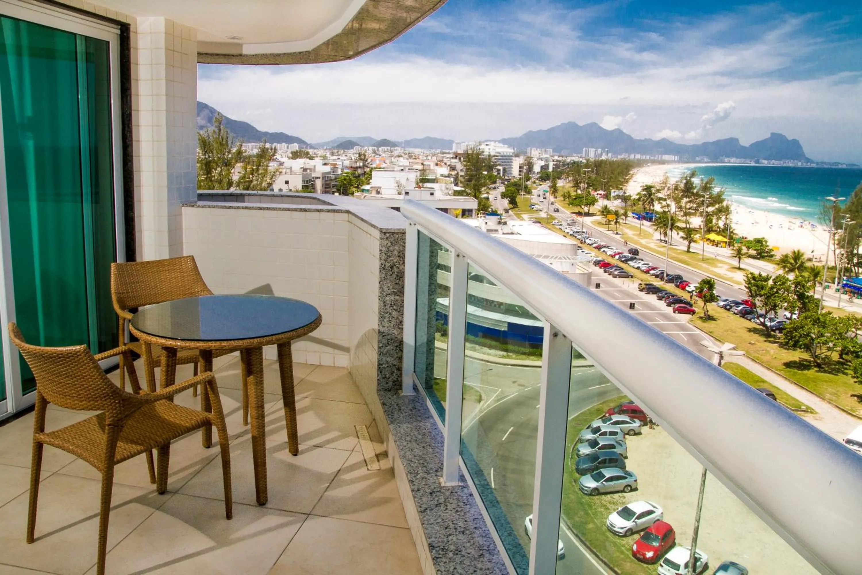 Balcony/Terrace in Atlantico Sul Hotel