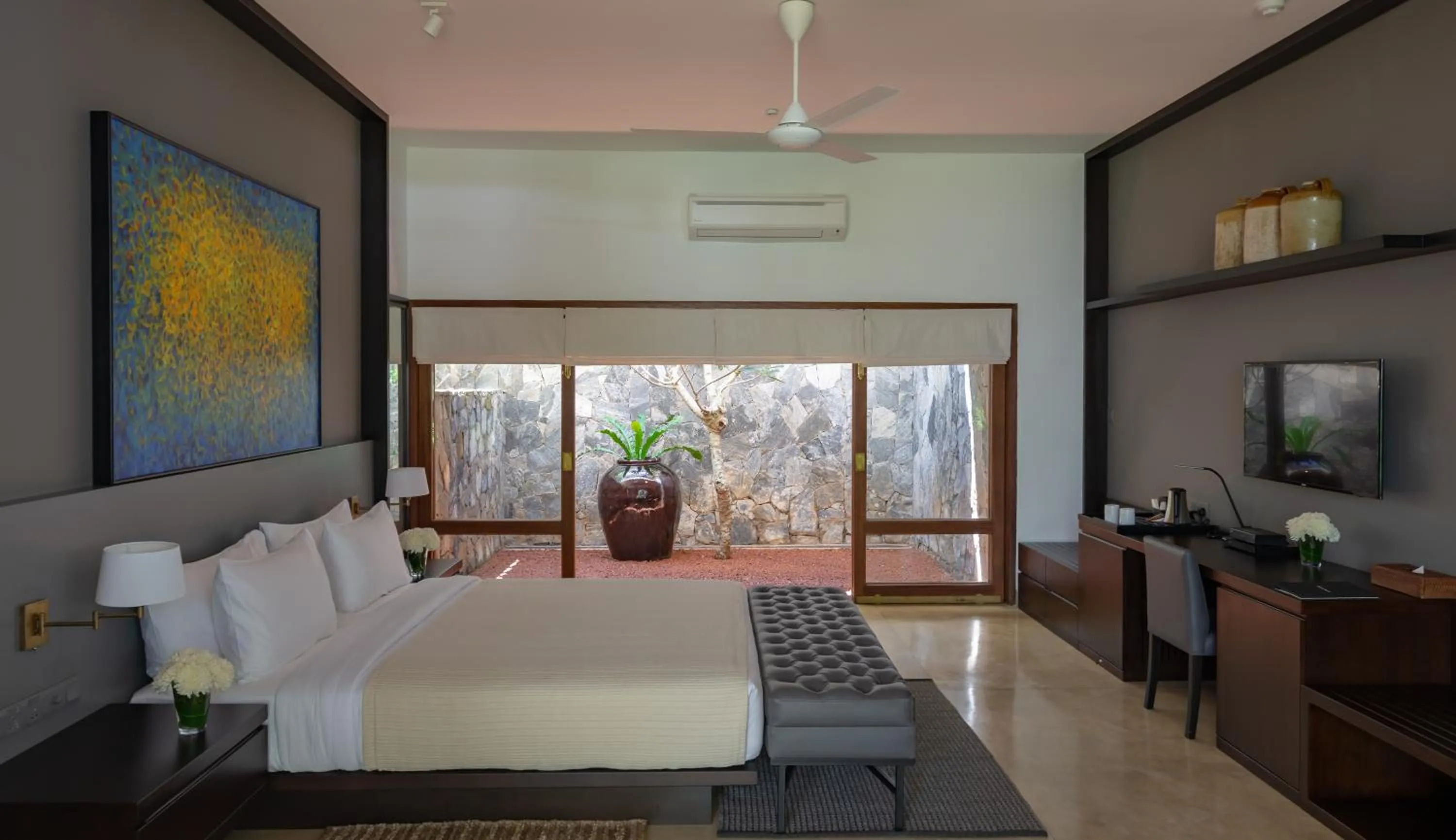 Bed in Taru Villas The Long House - Bentota