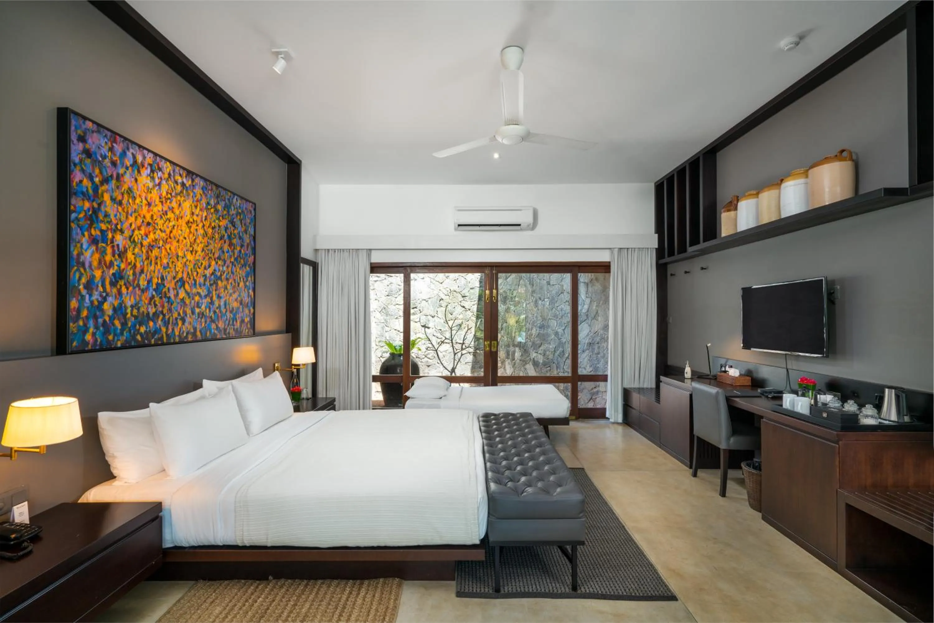 Bed in Taru Villas The Long House - Bentota