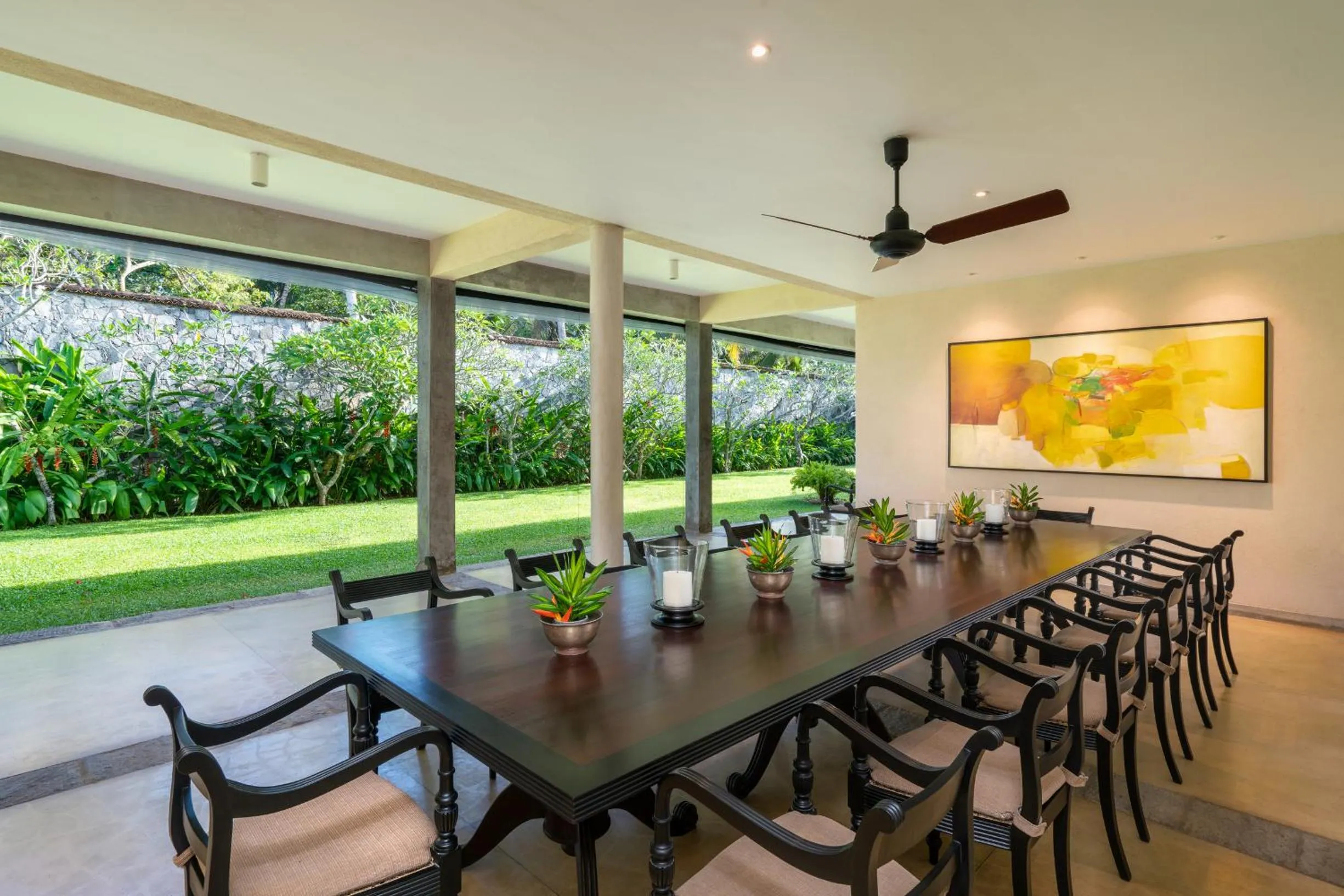 Dining area in Taru Villas The Long House - Bentota
