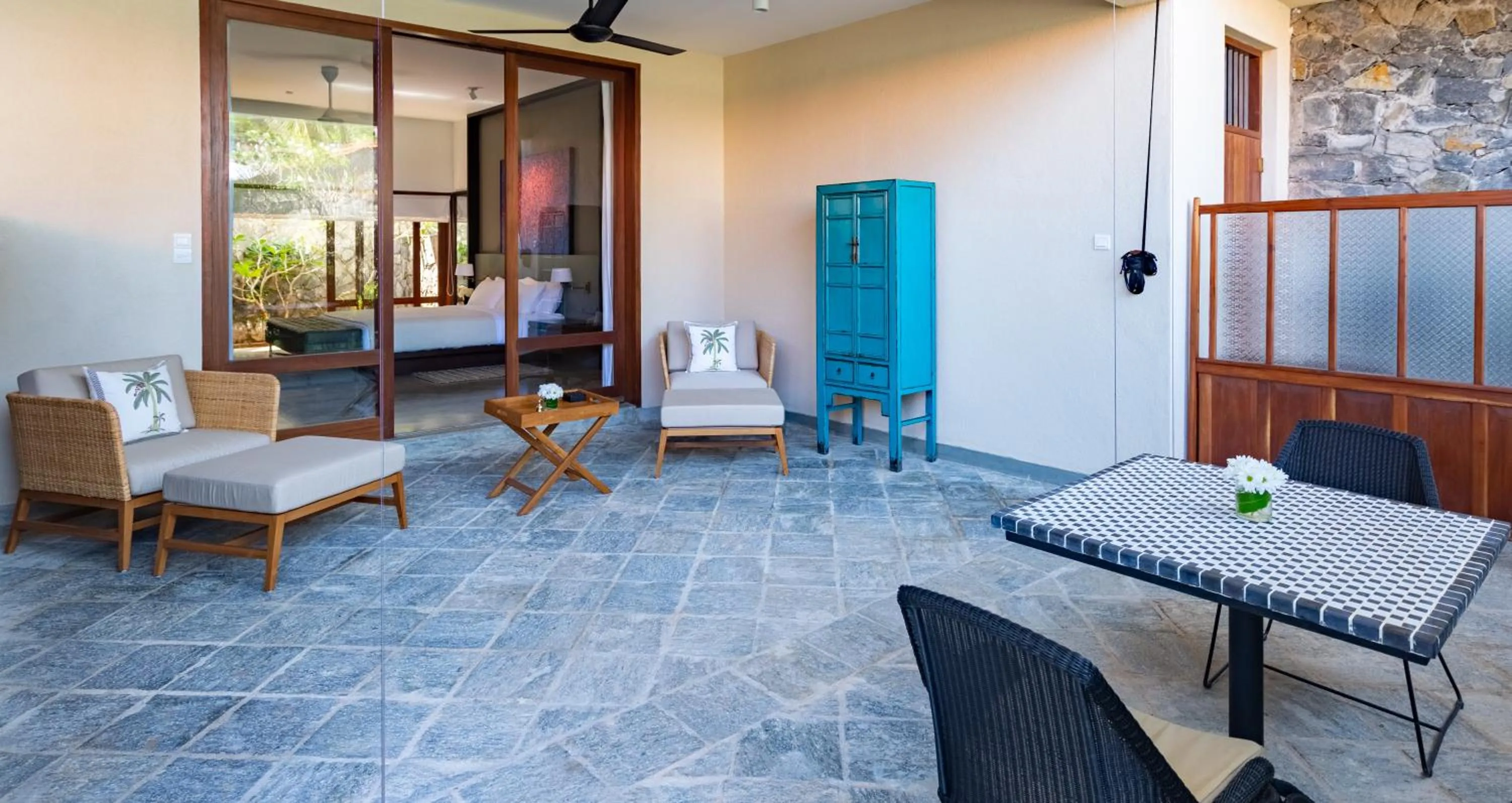 Patio in Taru Villas The Long House - Bentota