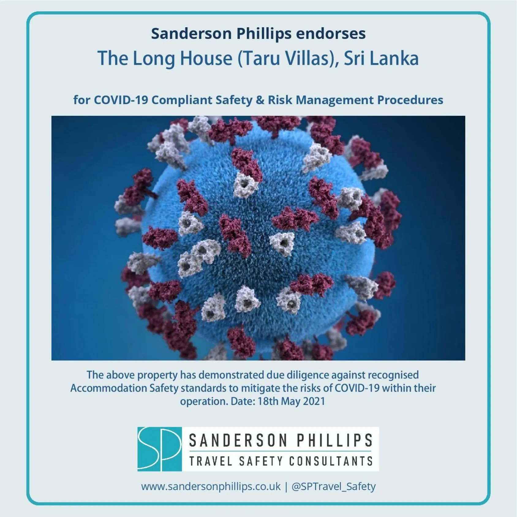 Certificate/Award in Taru Villas The Long House - Bentota