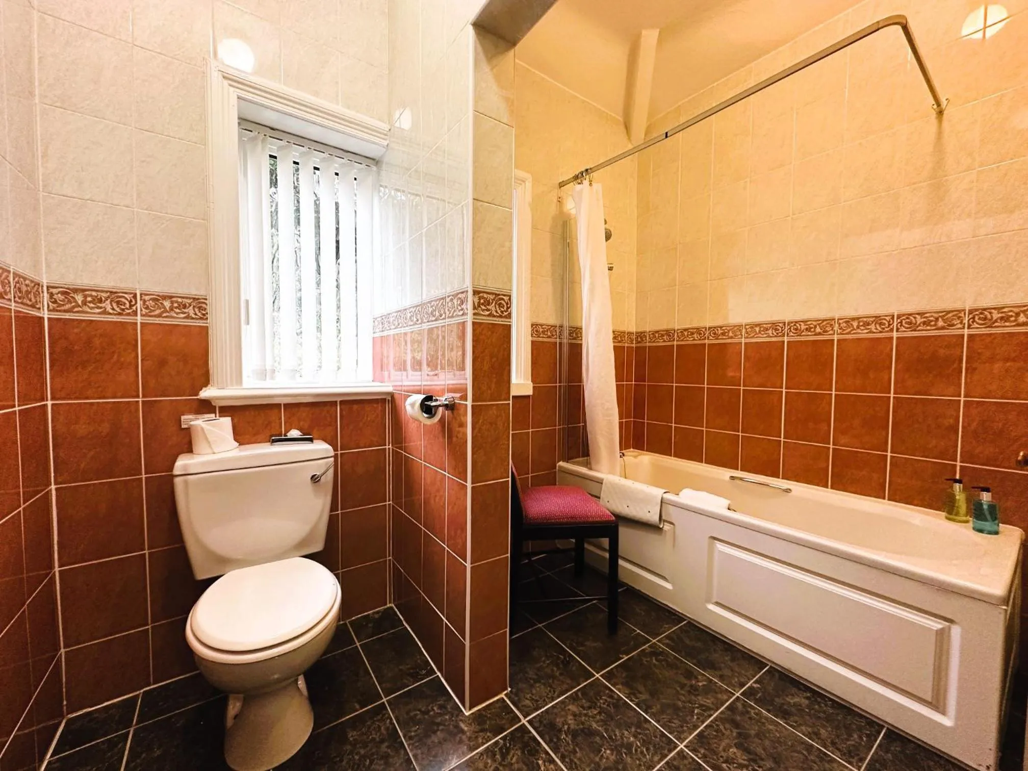 Bathroom in Craig-y-Dderwen Riverside Hotel