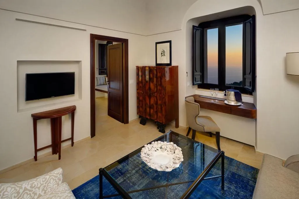 Seating area in Monastero Santa Rosa Hotel & Spa