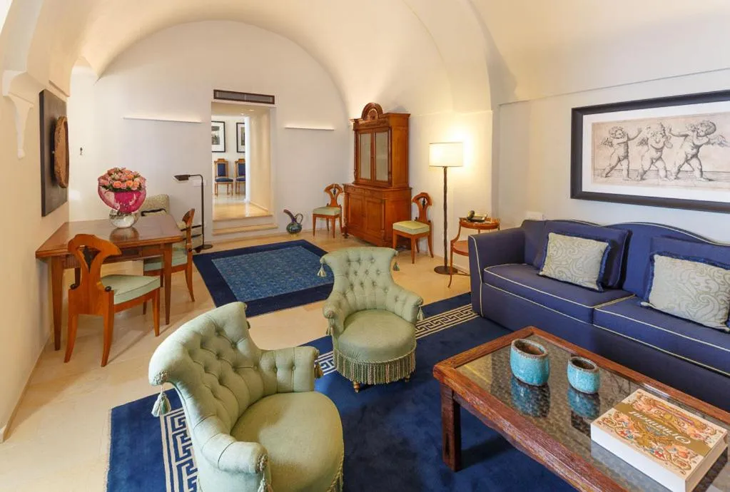 Lobby or reception in Monastero Santa Rosa Hotel & Spa