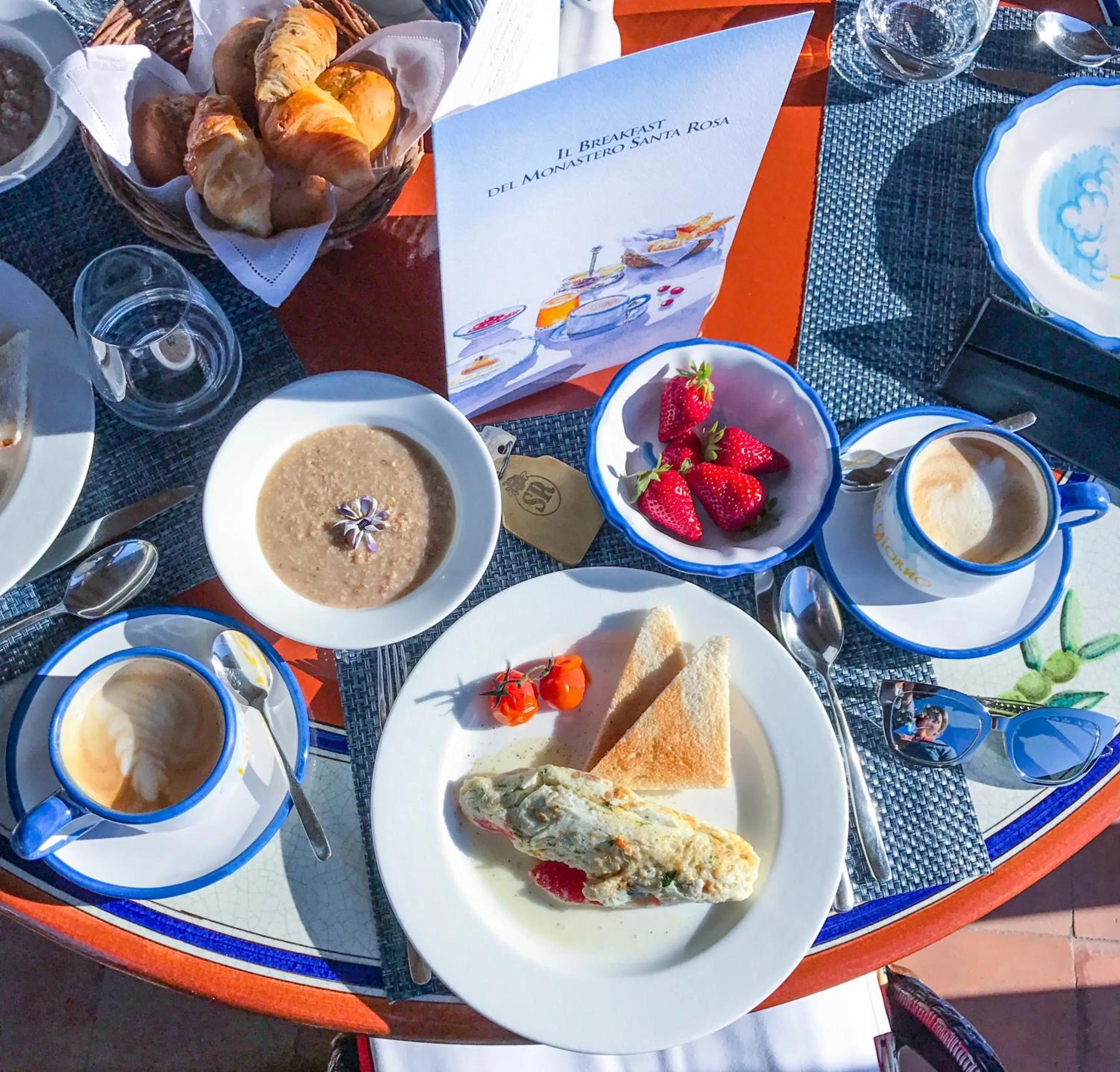 Breakfast in Monastero Santa Rosa Hotel & Spa