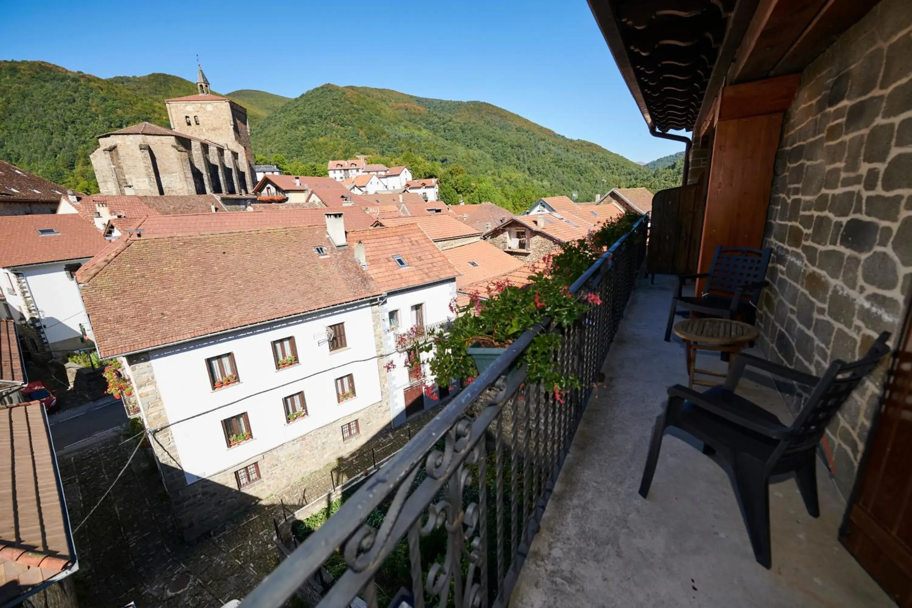 Deluxe Double Room with Balcony in Hostal Lola Deluxe Double Room with Balcony in Hostal Lola