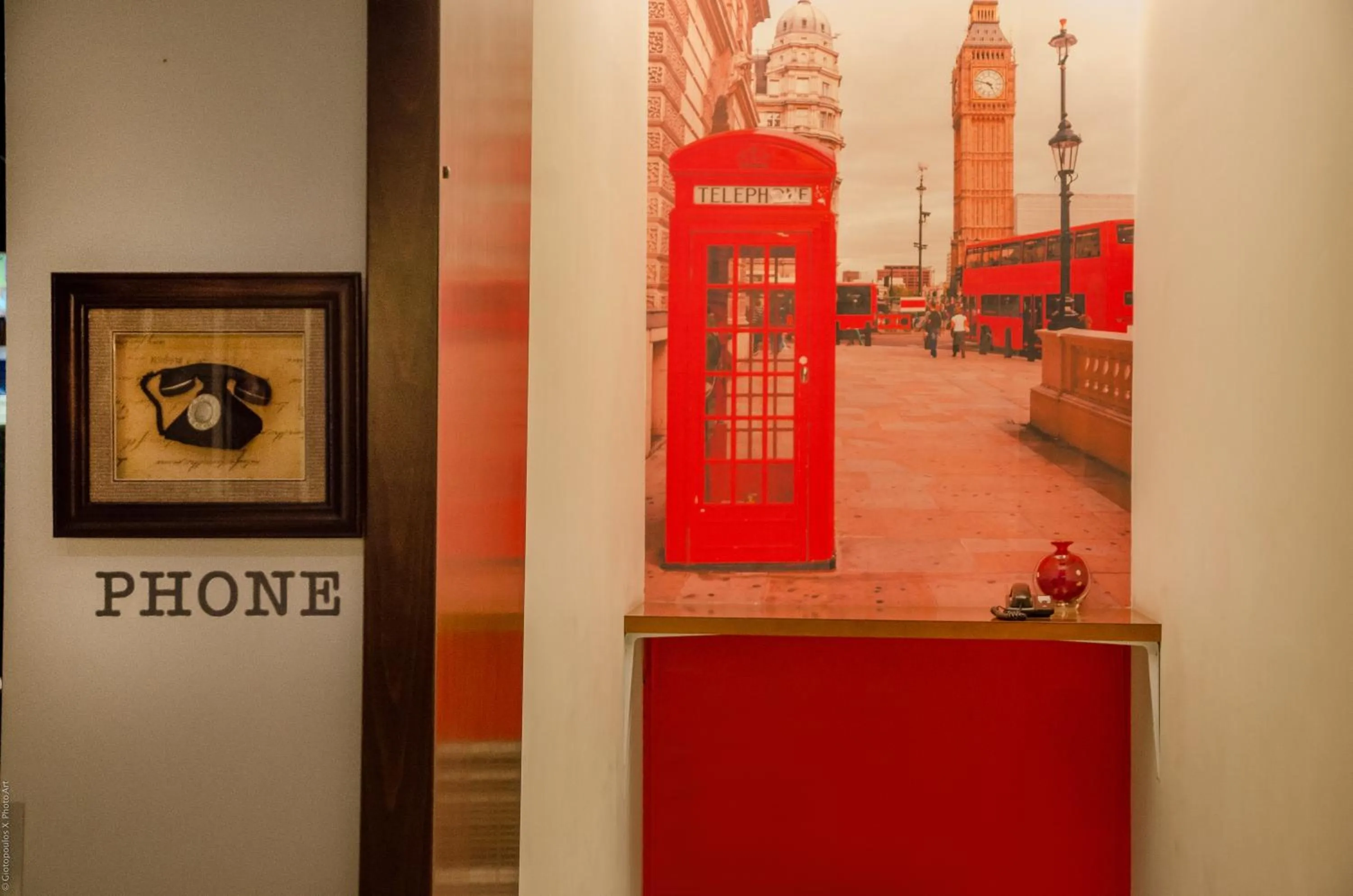 Decorative detail in Agrinio Imperial Hotel