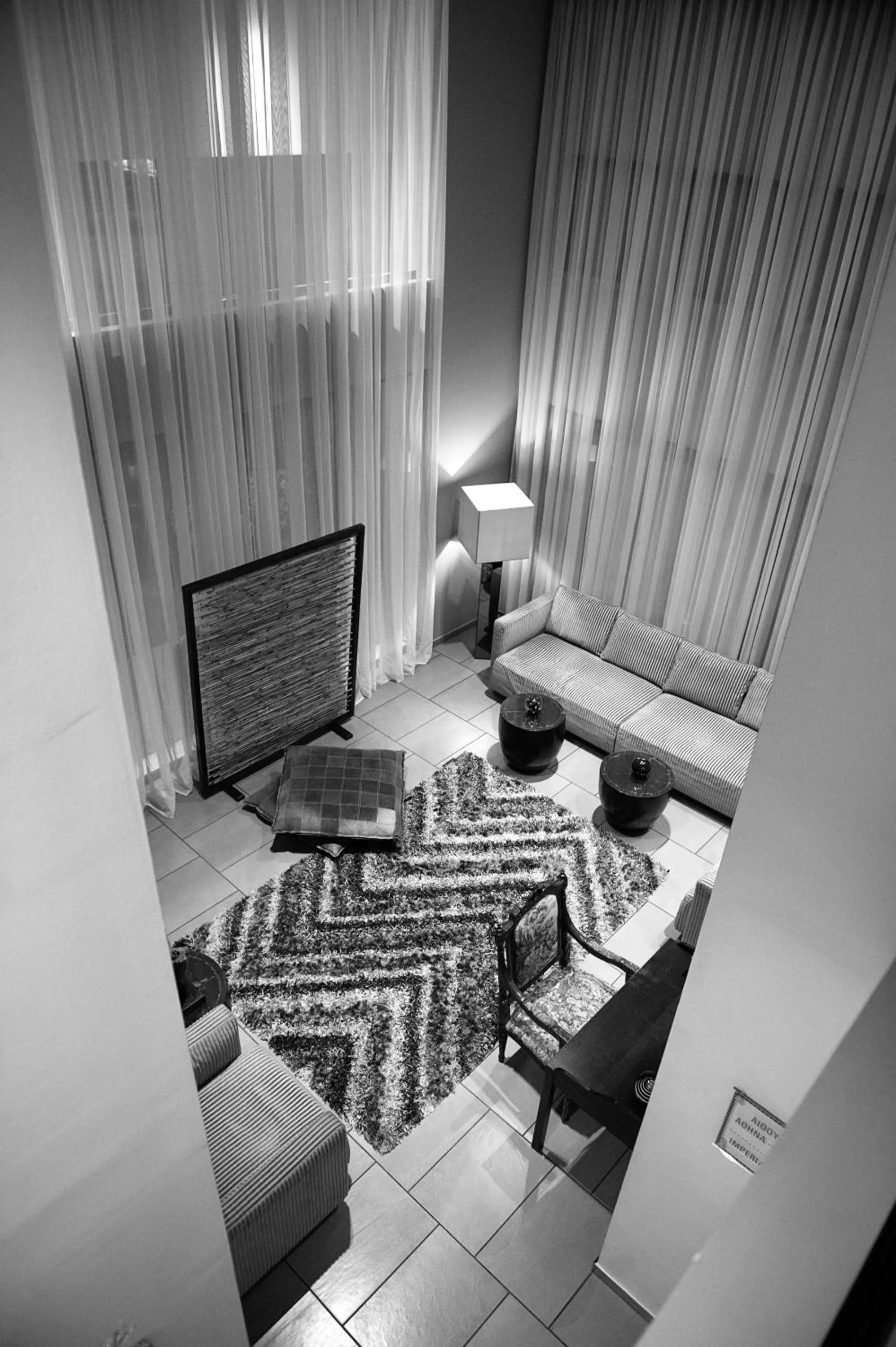 Bed in Agrinio Imperial Hotel