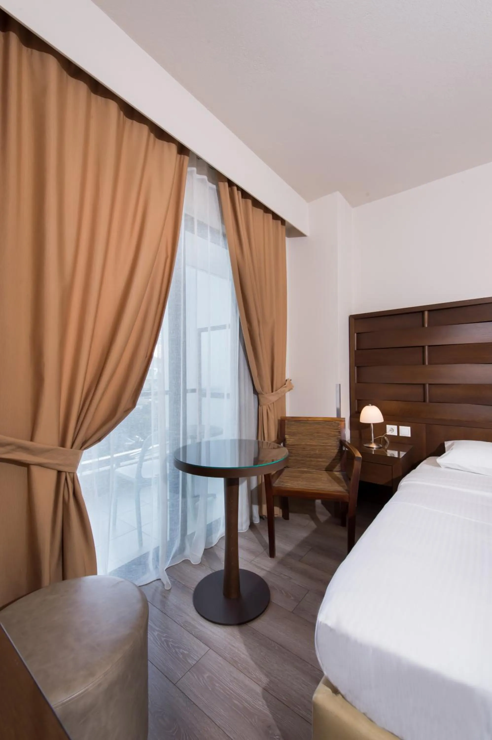 Bed in Agrinio Imperial Hotel
