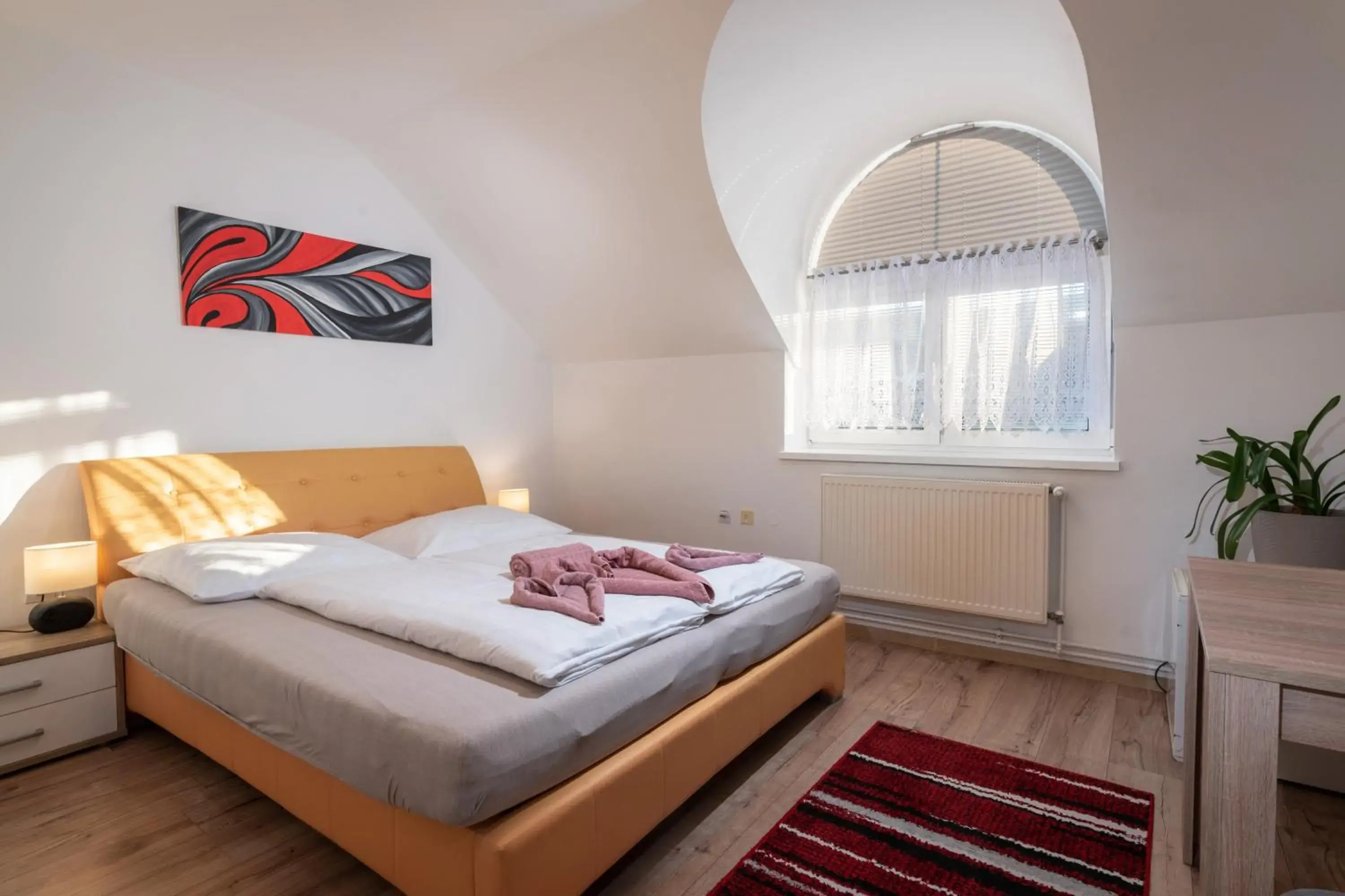 Double Room in Penzion Blesk Double Room in Penzion Blesk