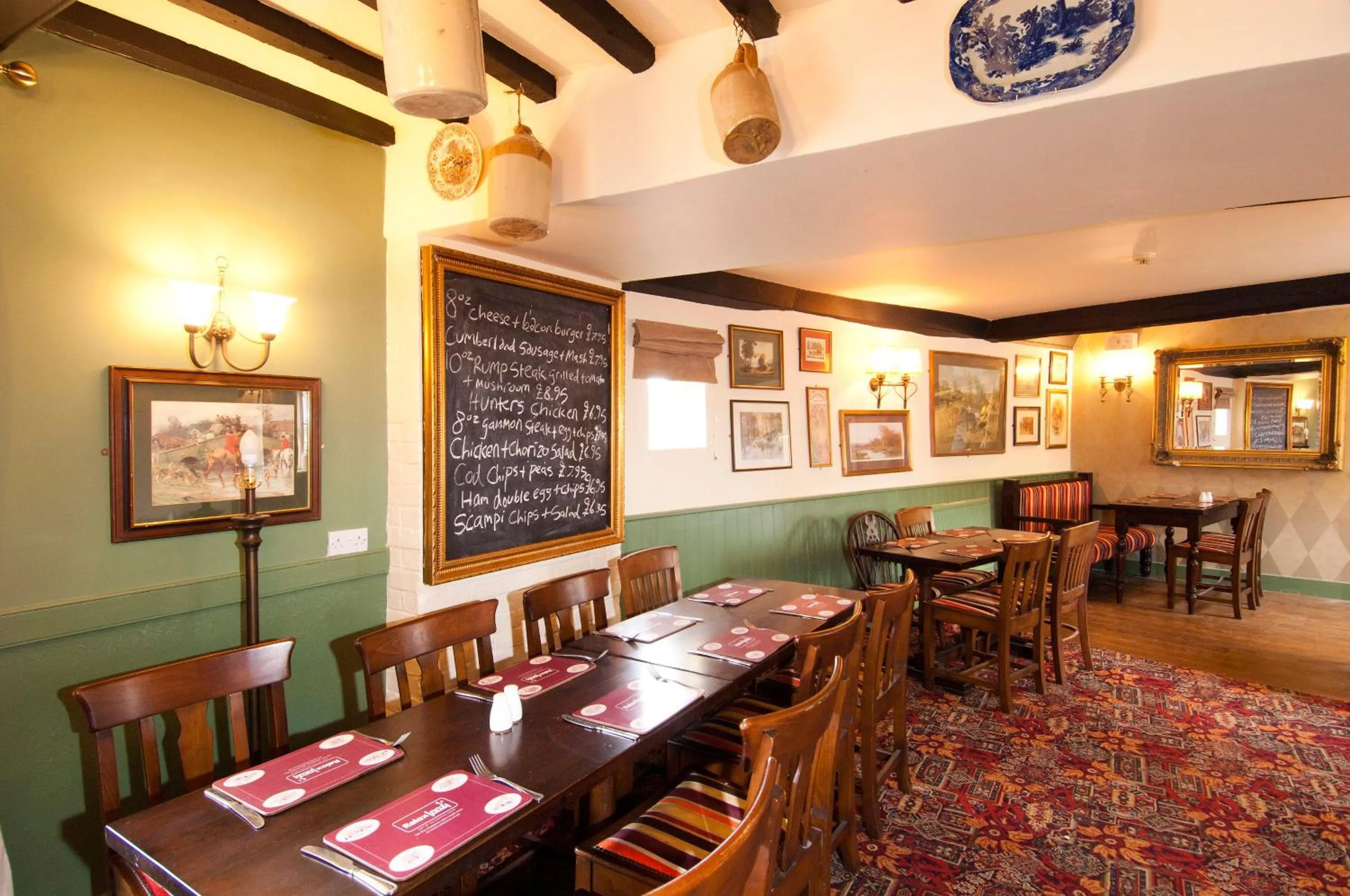 Restaurant/places to eat in The George & Horn near Newbury