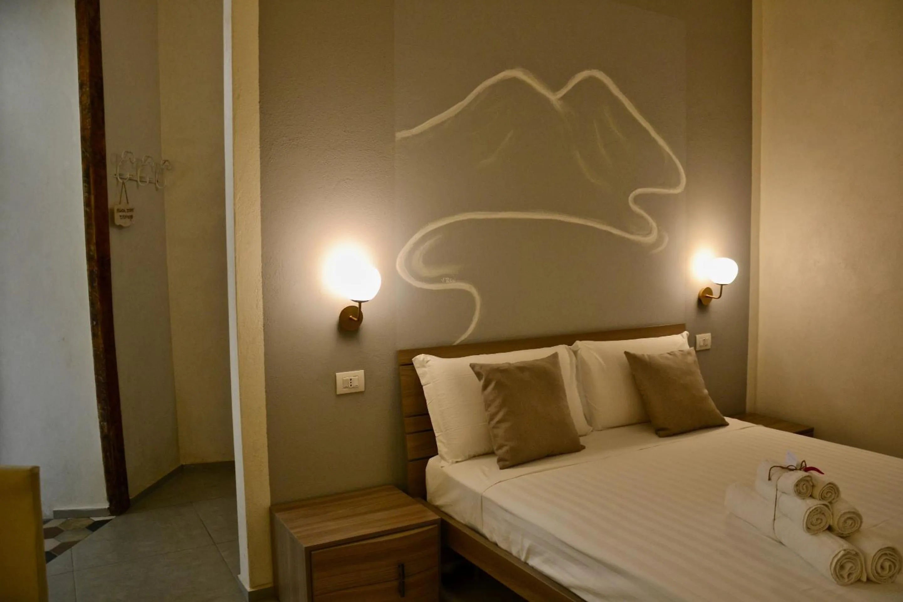 Bedroom, Bed in Vicoli di Napoli B&B