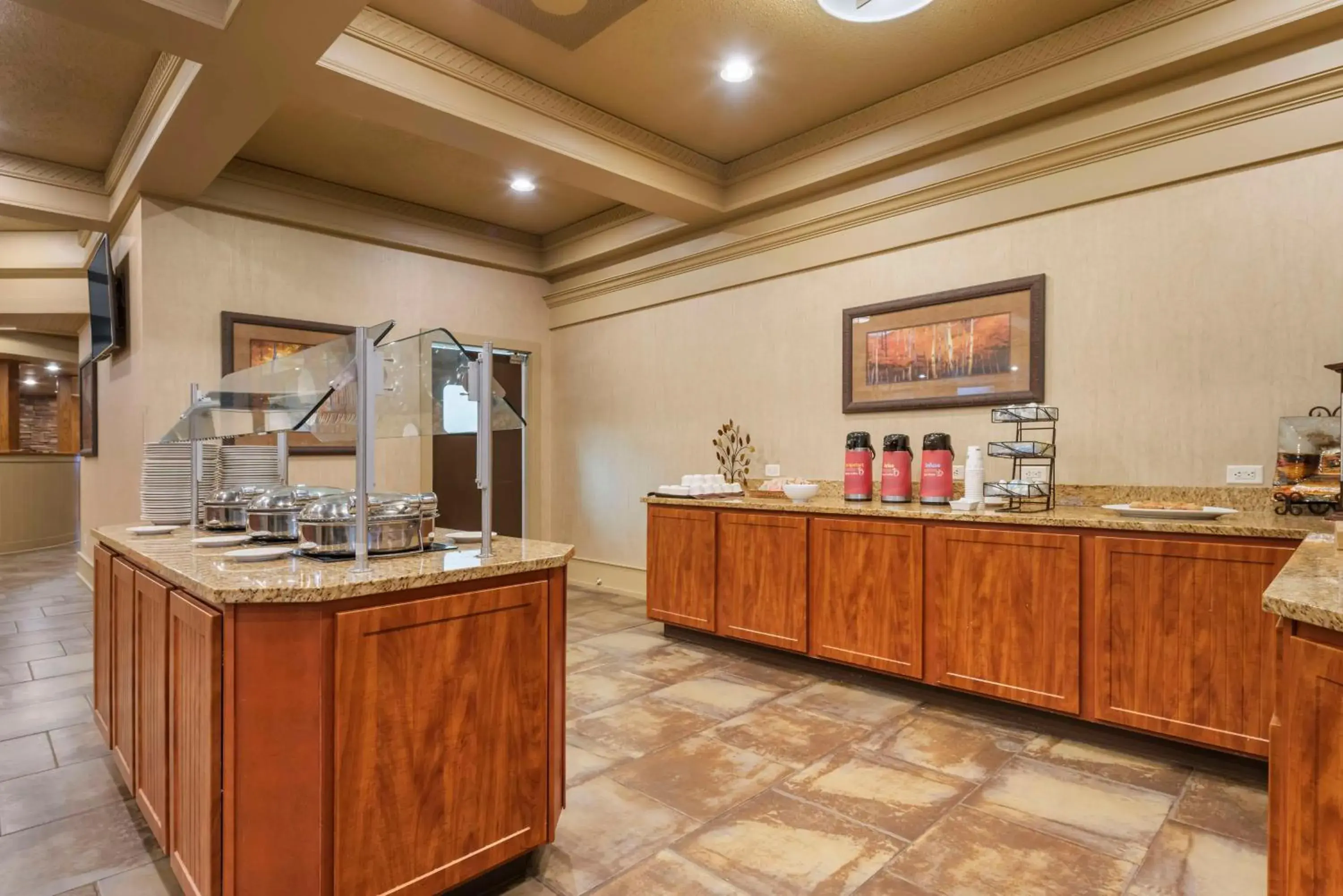 Breakfast in Best Western Plus Ramkota Hotel Breakfast in Best Western Plus Ramkota Hotel