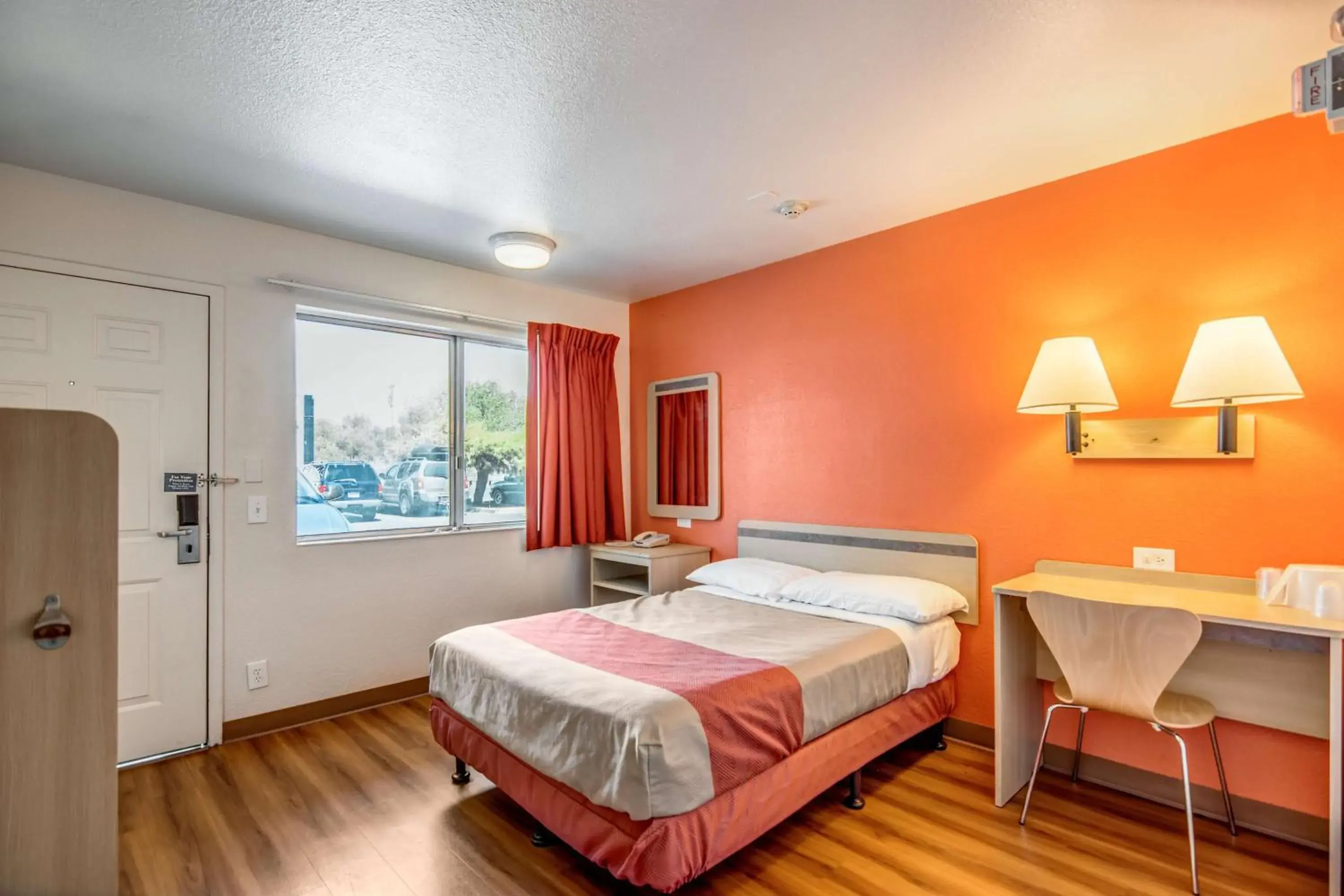 Bedroom, Bed in Motel 6-Tracy, CA Bedroom, Bed in Motel 6-Tracy, CA