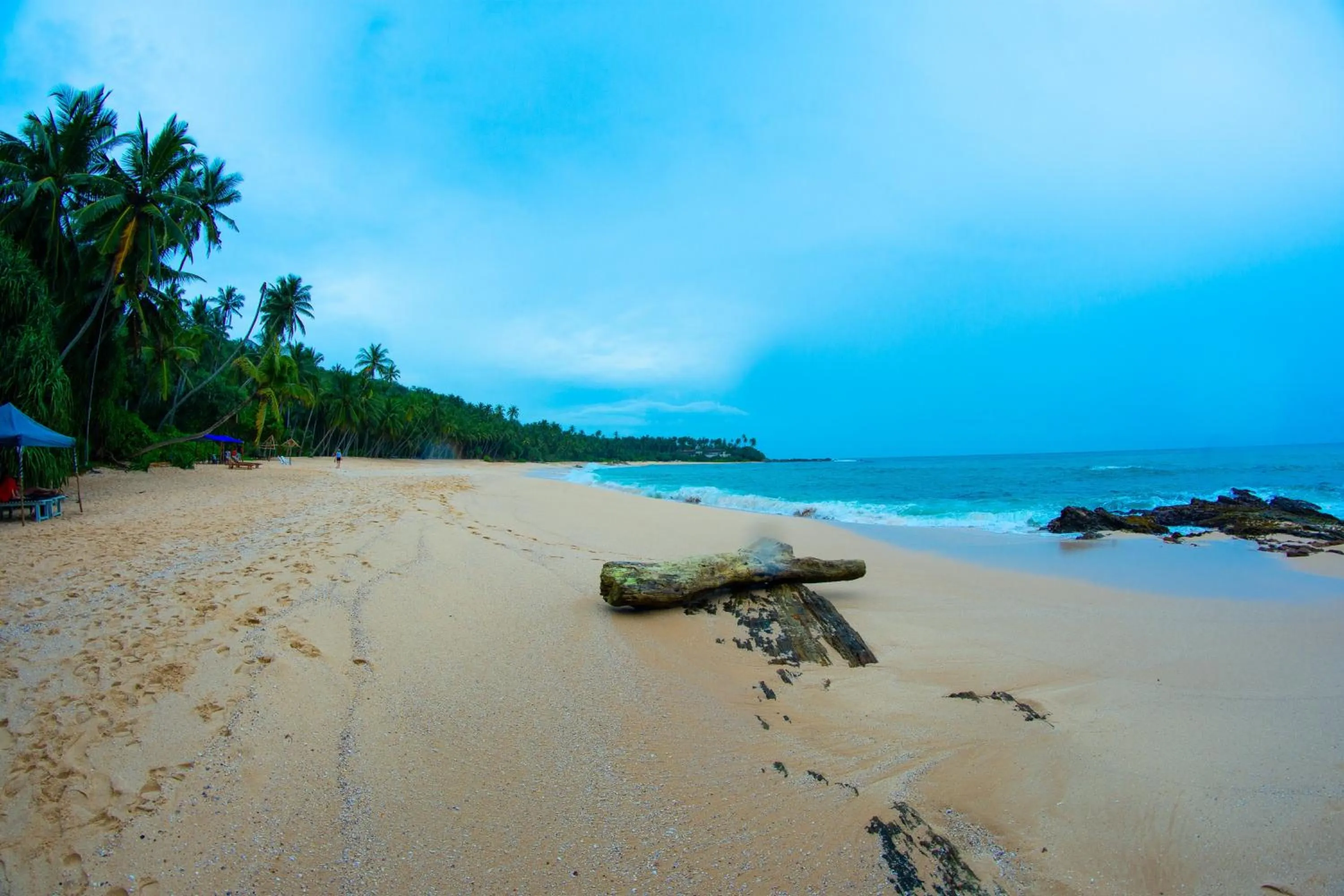 Beach in Shadow Surf Bay