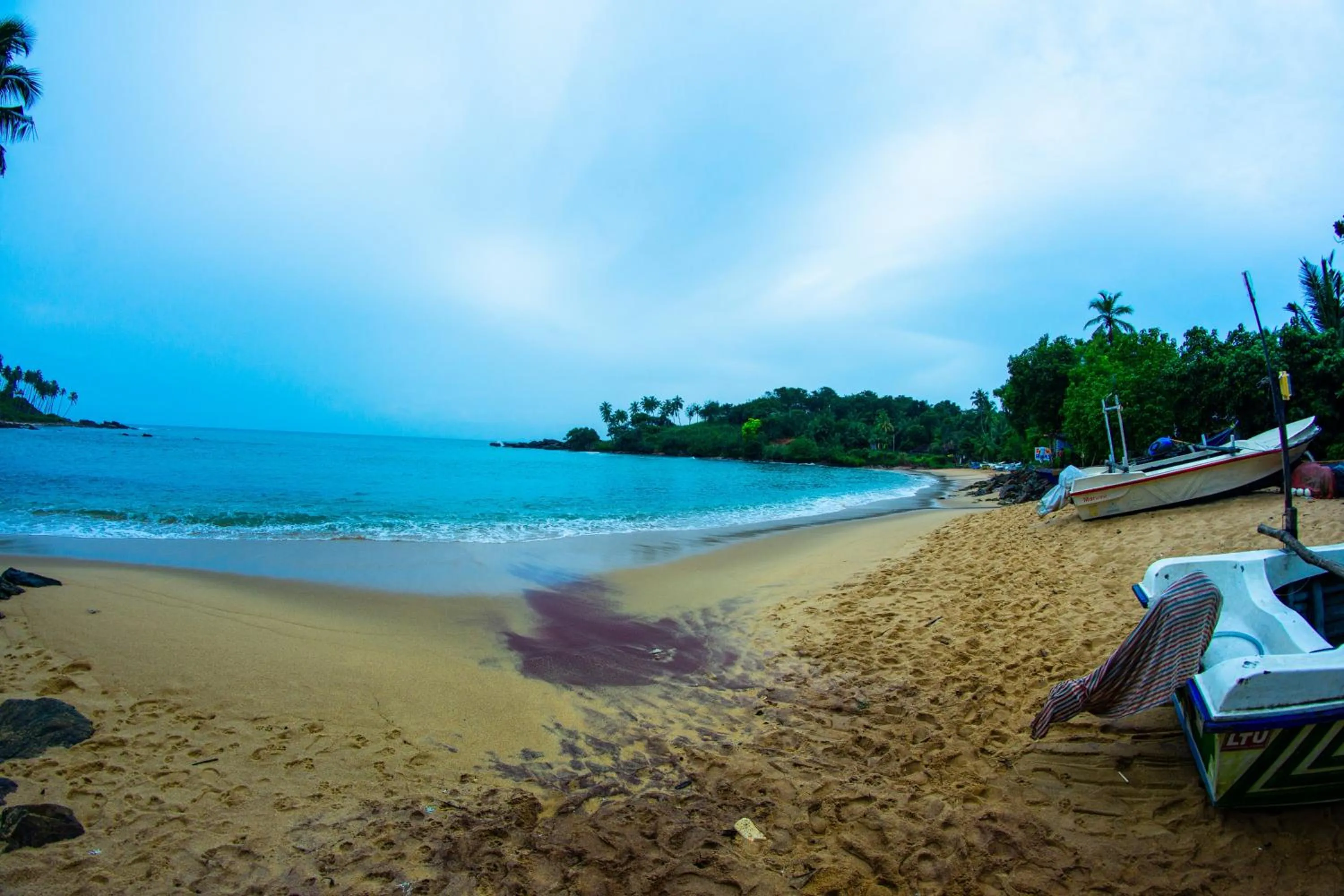 Beach in Shadow Surf Bay