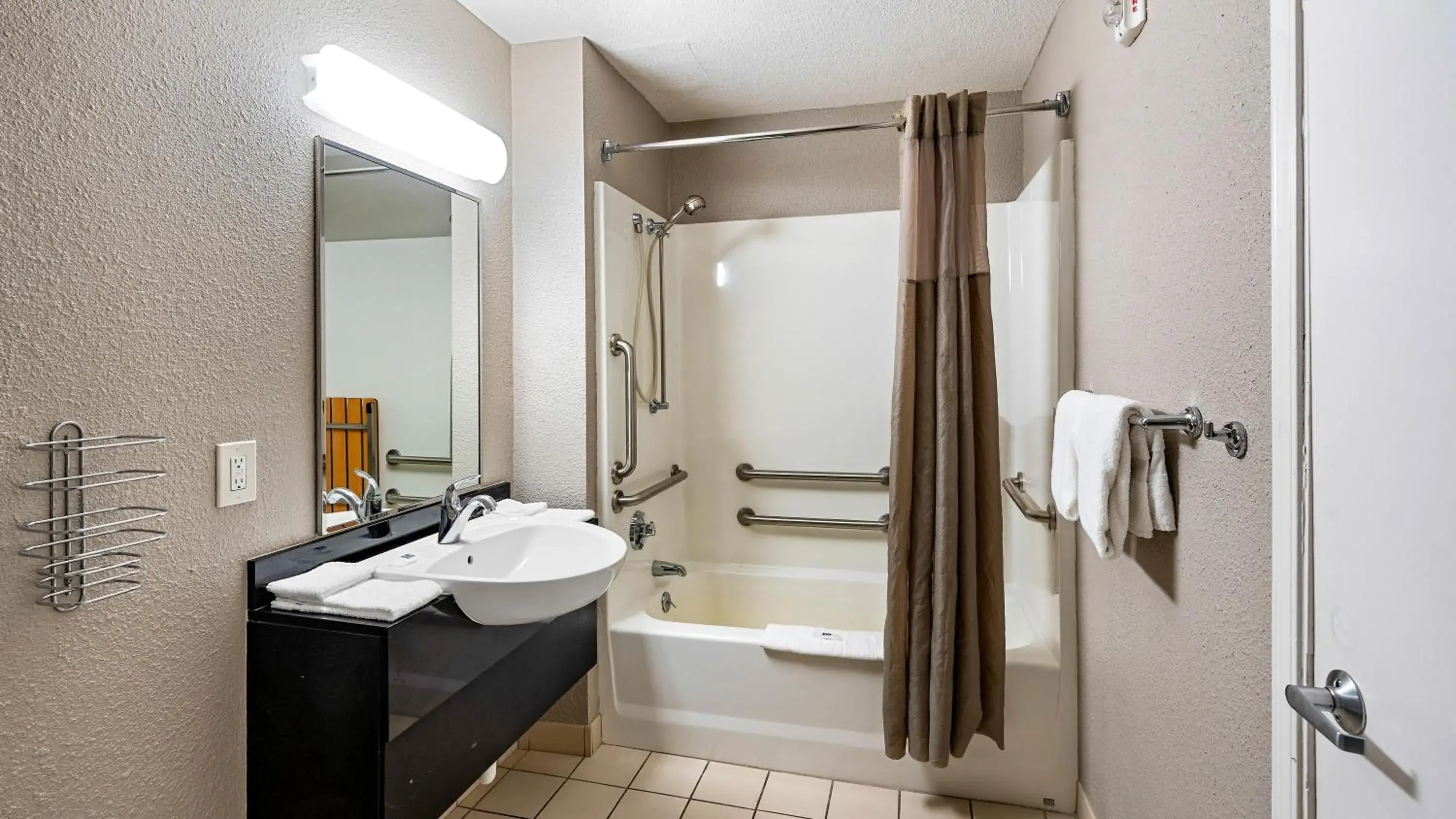 Bathroom in Motel 6-Kalispell, MT Bathroom in Motel 6-Kalispell, MT