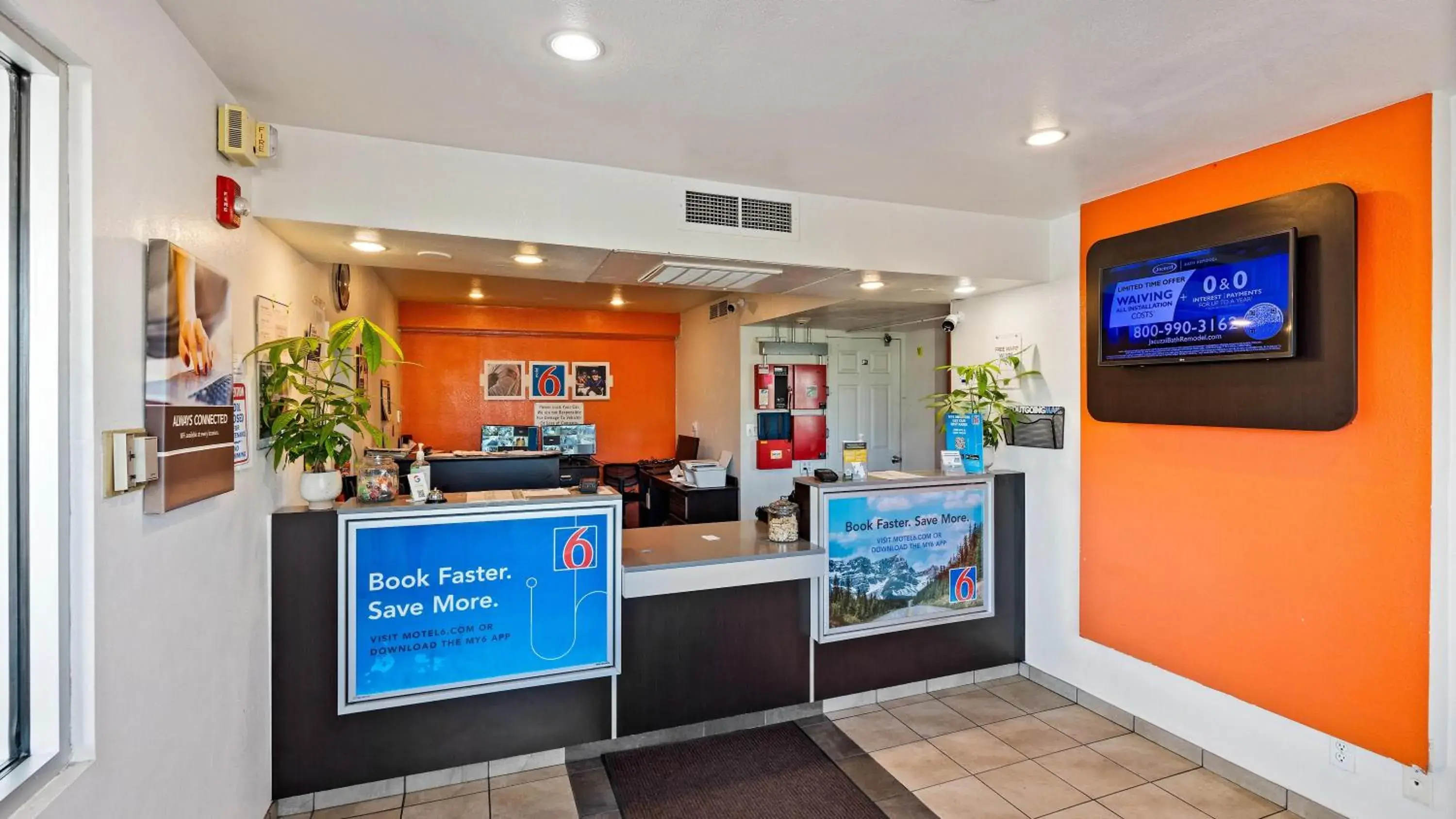 Lobby or reception in Motel 6-Kalispell, MT Lobby or reception in Motel 6-Kalispell, MT